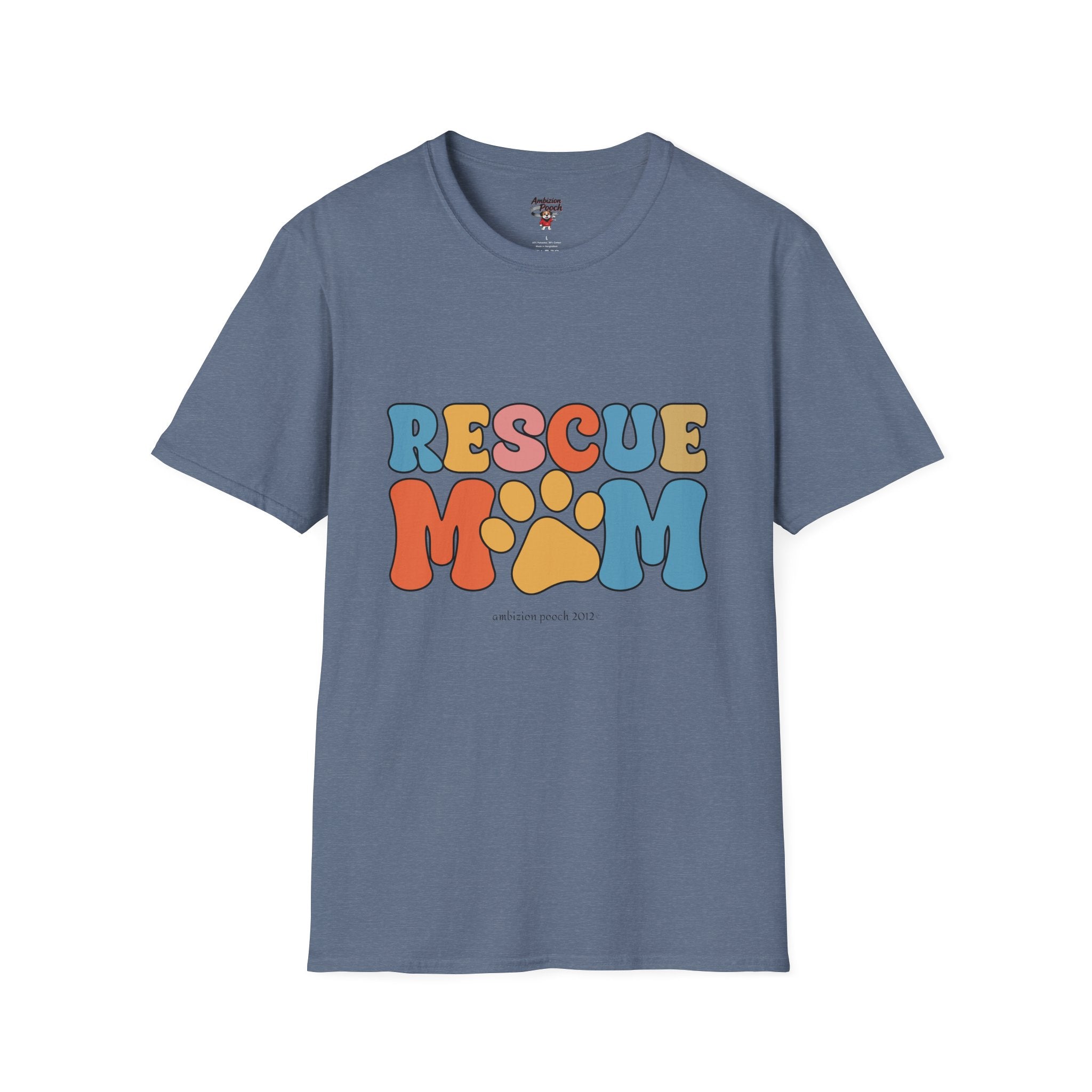 Rescue Mom Unisex Softstyle T-Shirt