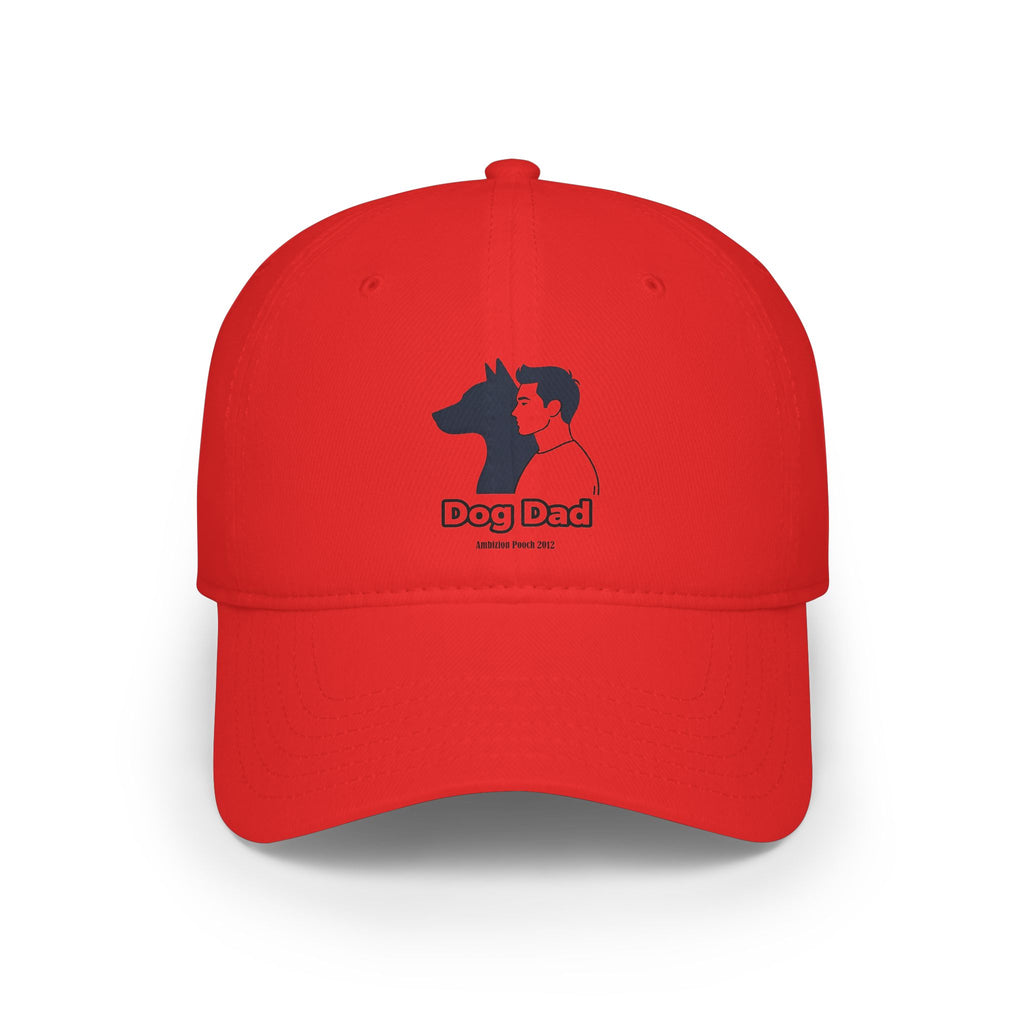 Dog Dad Low Profile Baseball Cap