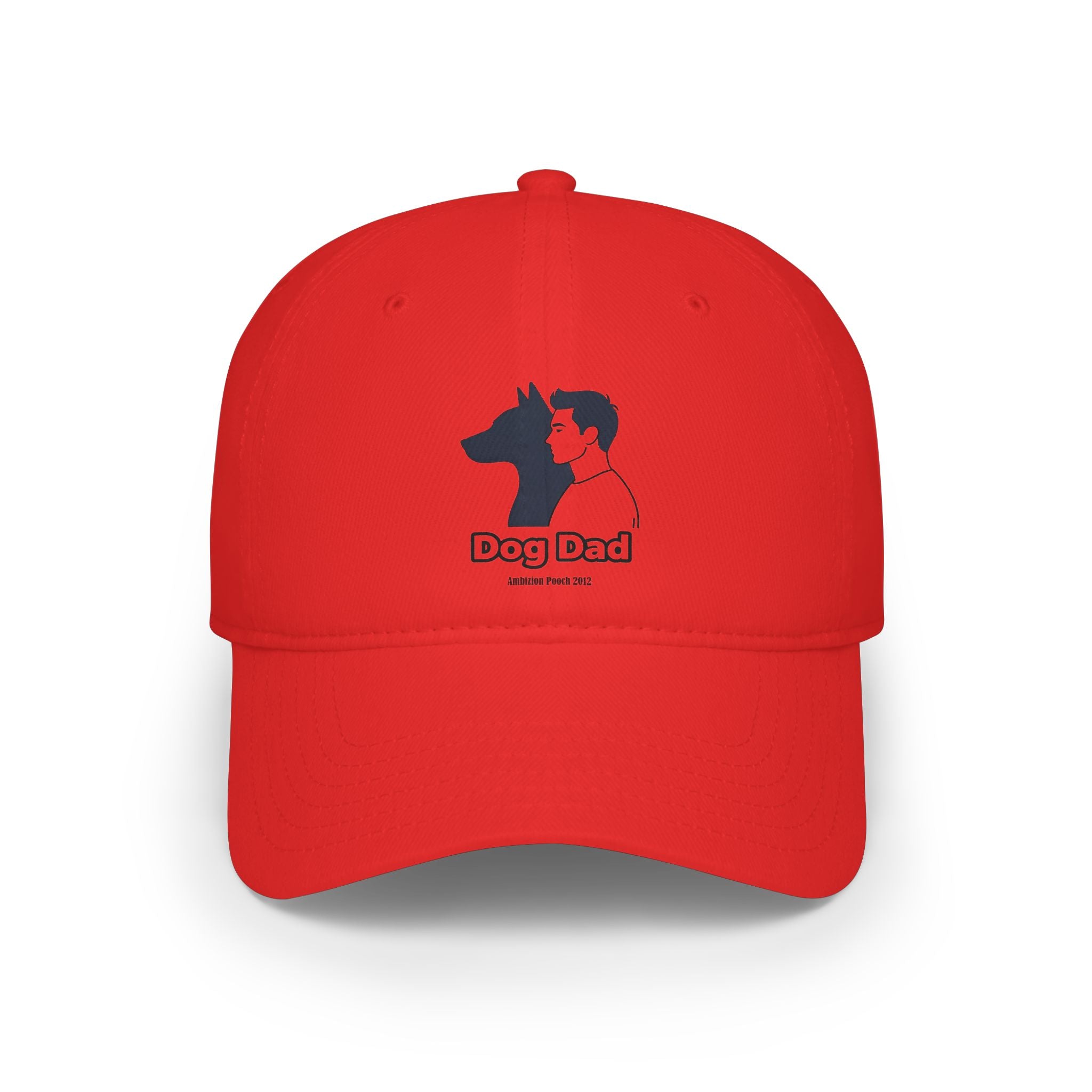 Dog Dad Low Profile Baseball Cap
