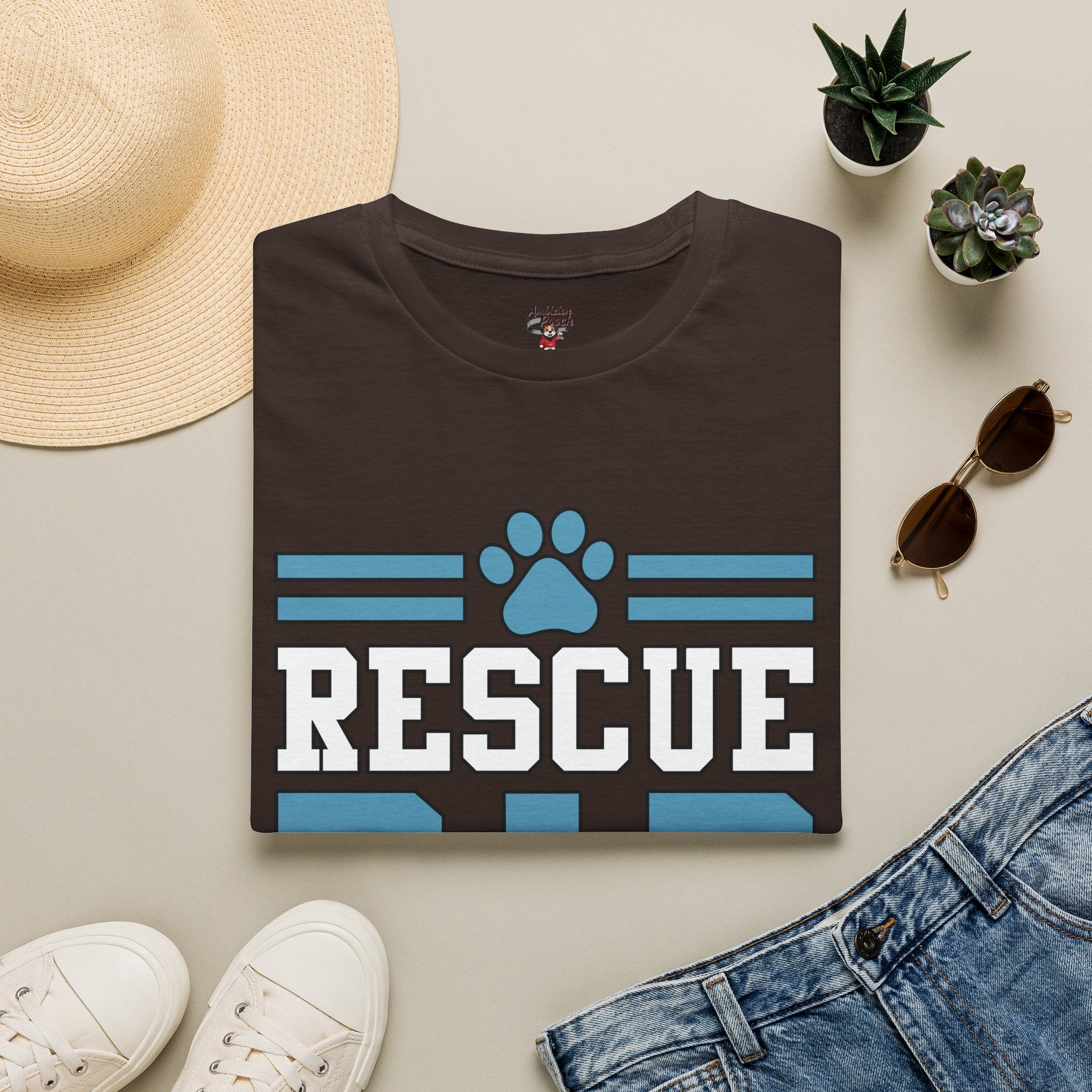 Rescue Dad Unisex Softstyle T-Shirt