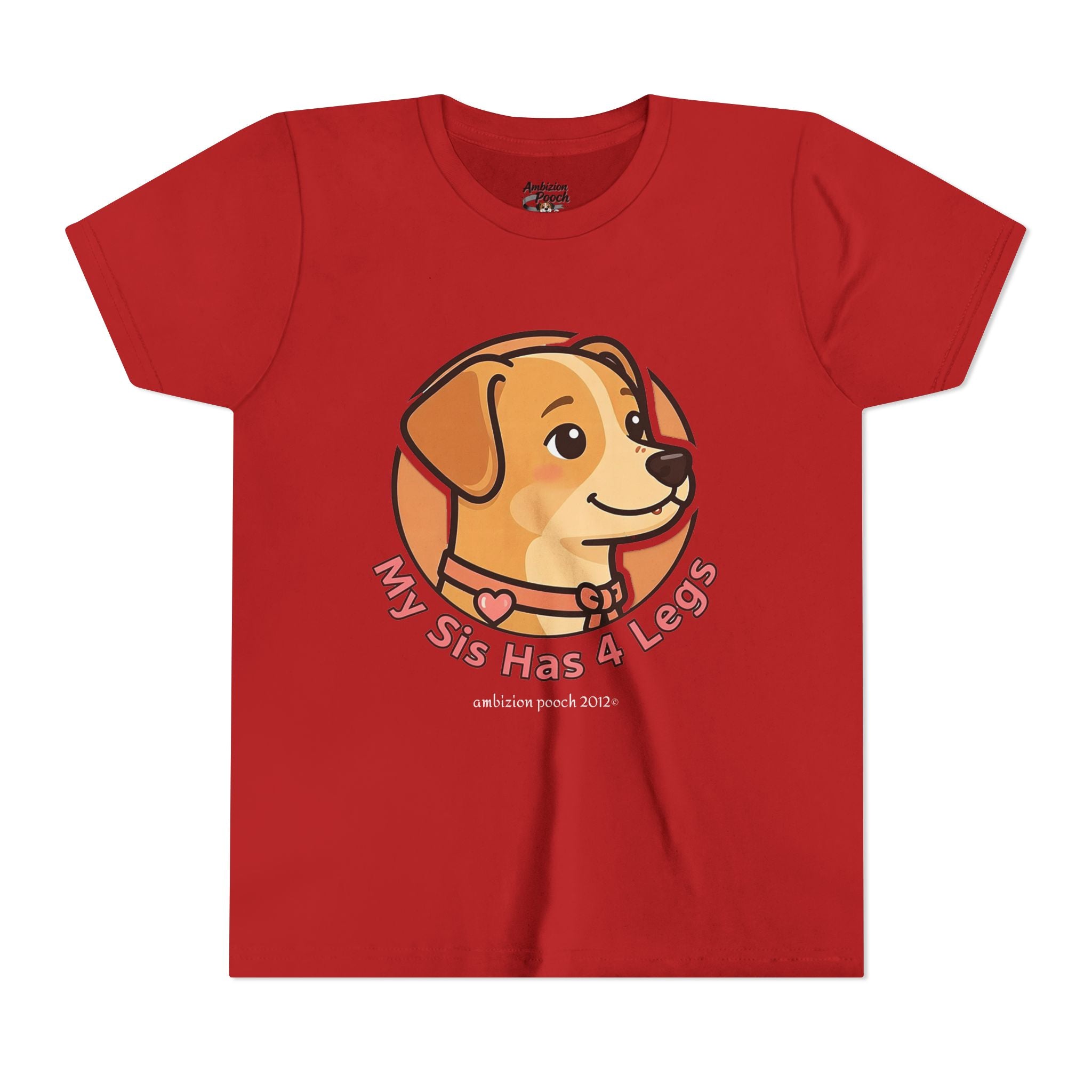 "My Sis Has 4 Legs" Kids Tee
