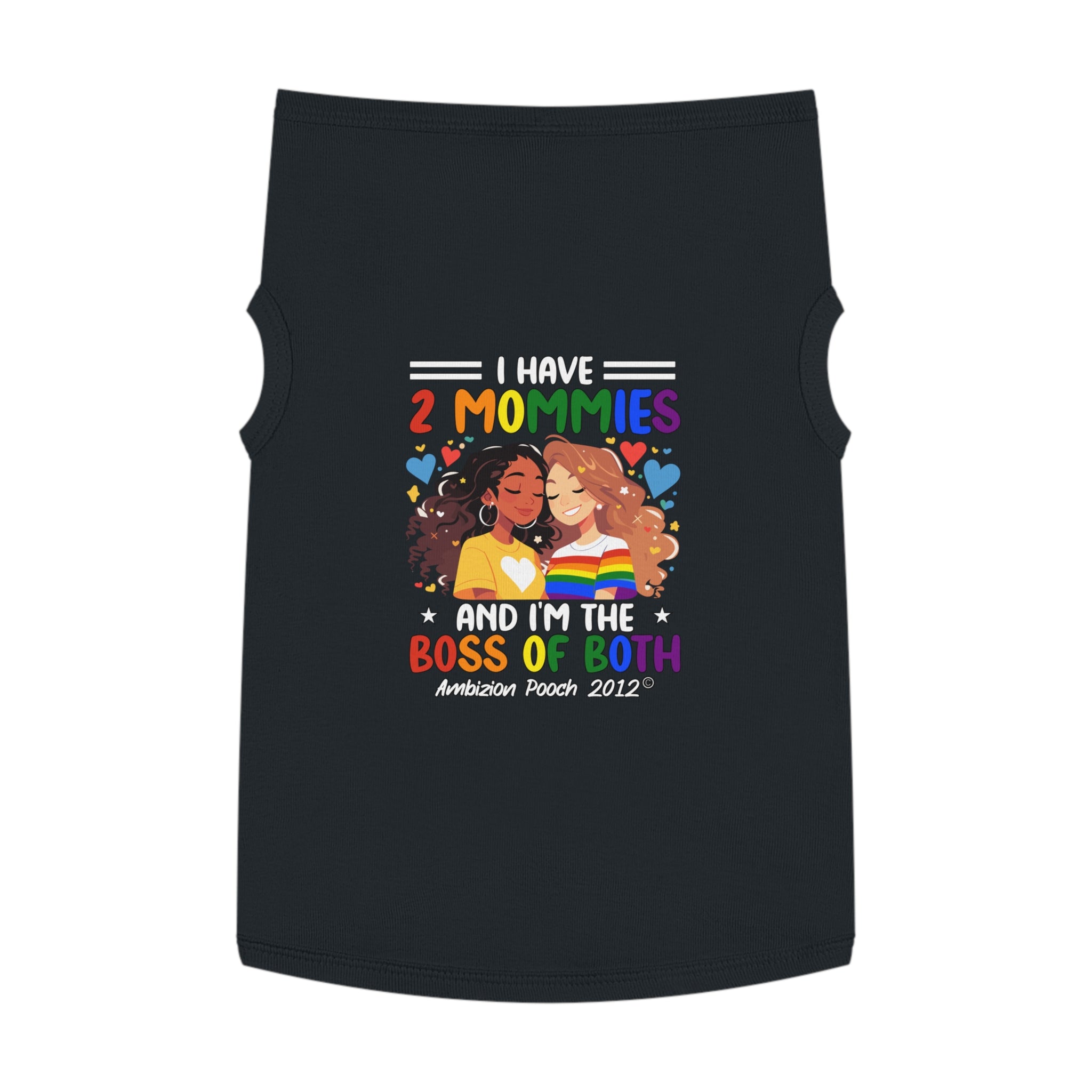 I Have 2 Mommies Doggy Tank Top (LGBTQ)