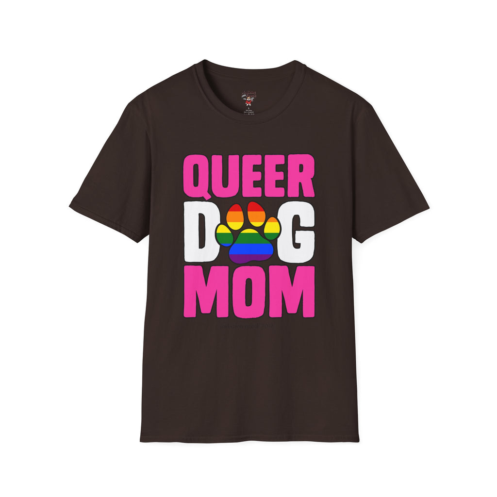 Queer Dog Mom Unisex Softstyle T-Shirt