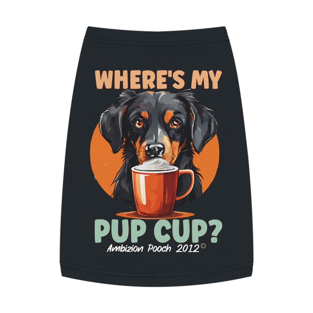 Where's My Pup Cup? Doggy Tank Top