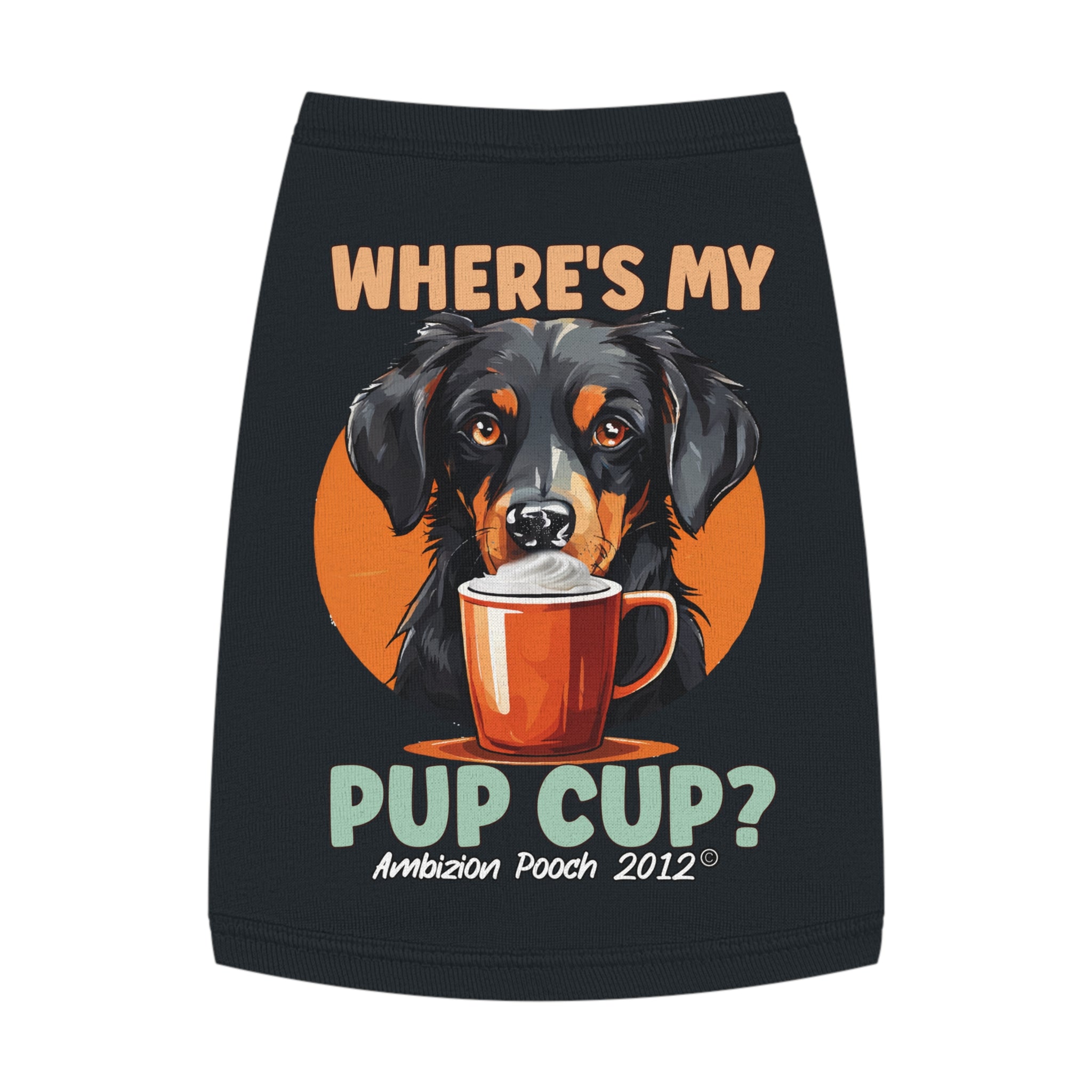 Where's My Pup Cup? Doggy Tank Top