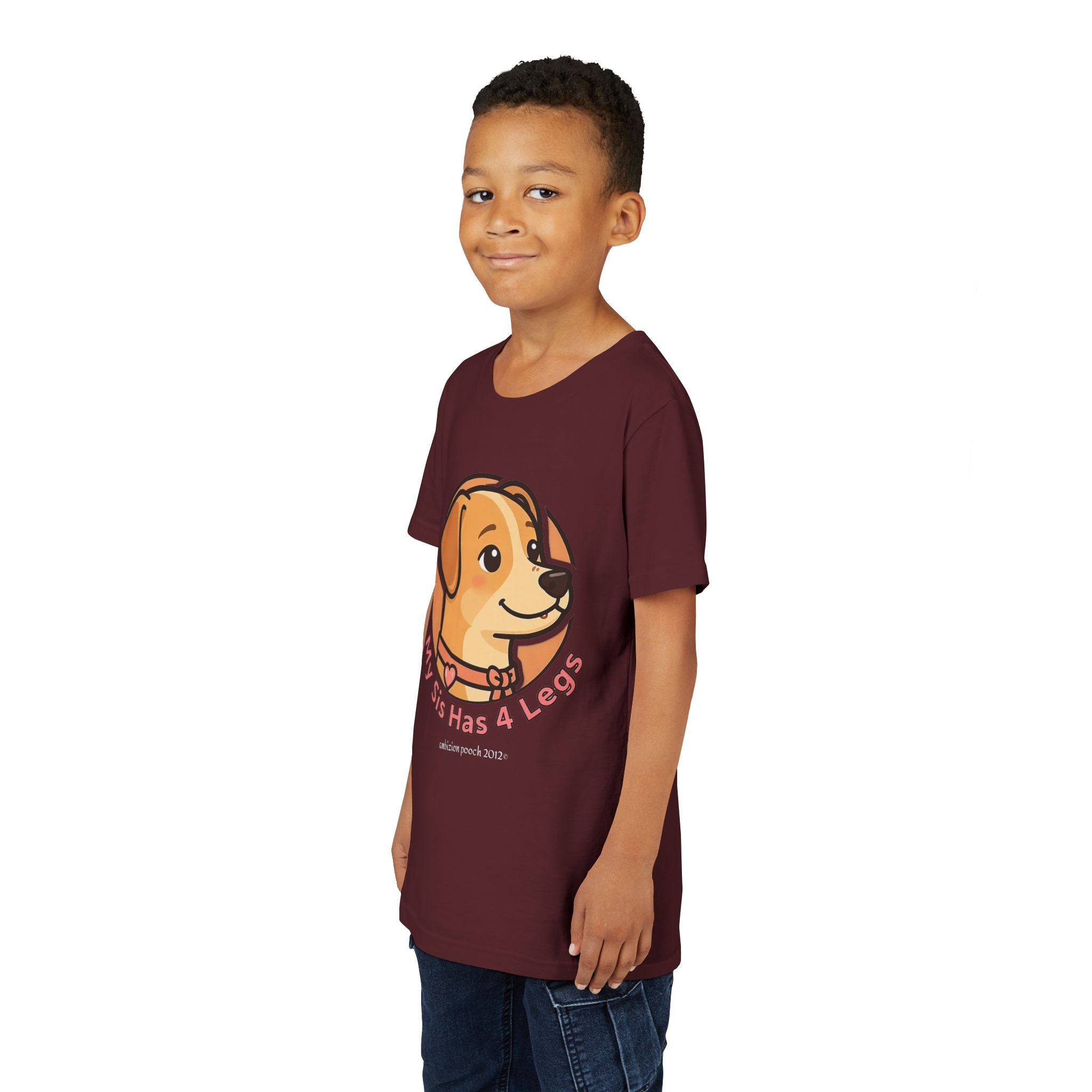 "My Sis Has 4 Legs" Kids Tee
