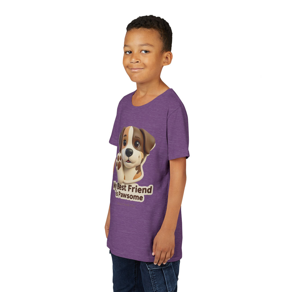 "My Best Friend is Pawsome" Kids Tee