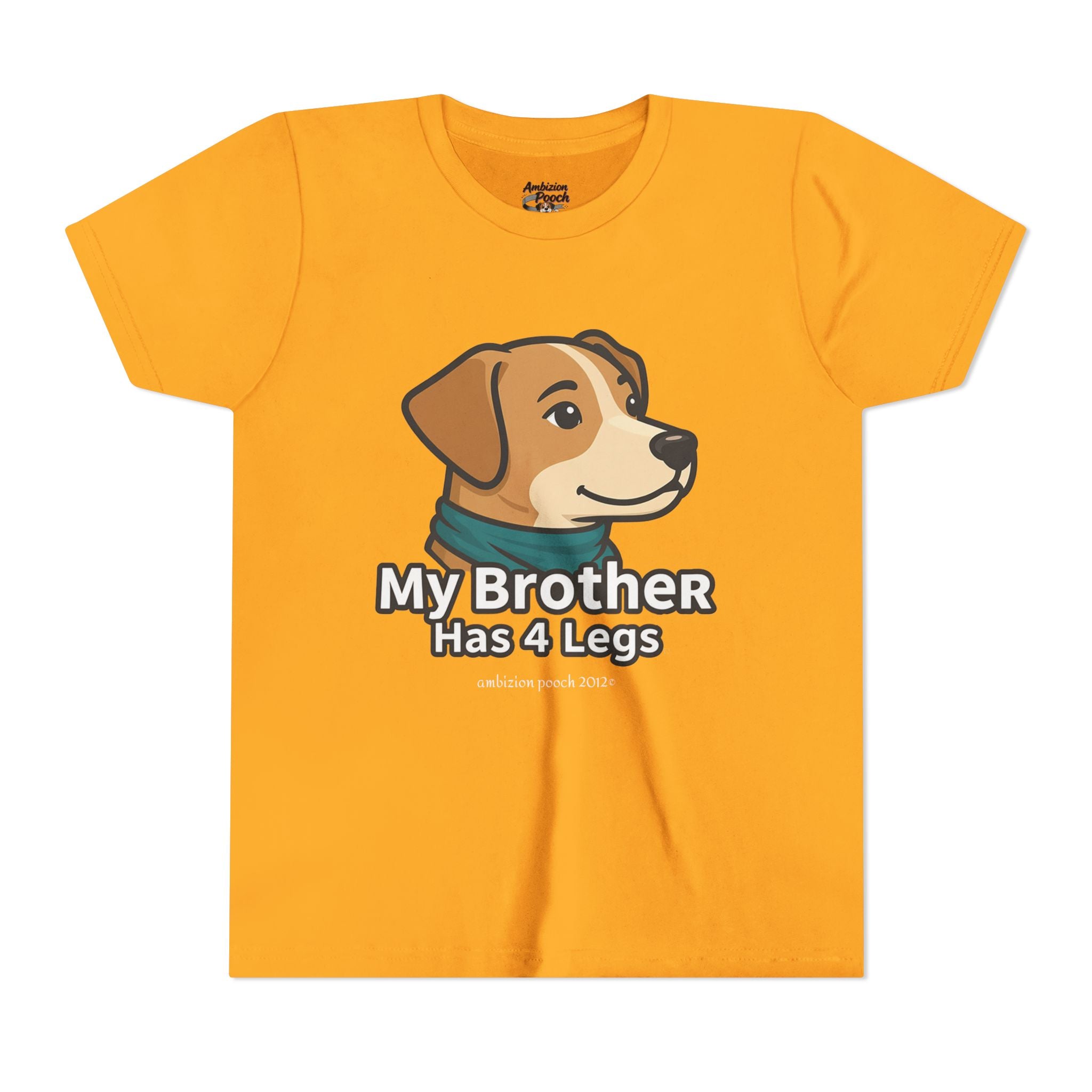 "My Bro Has 4 Legs" Kids Tee
