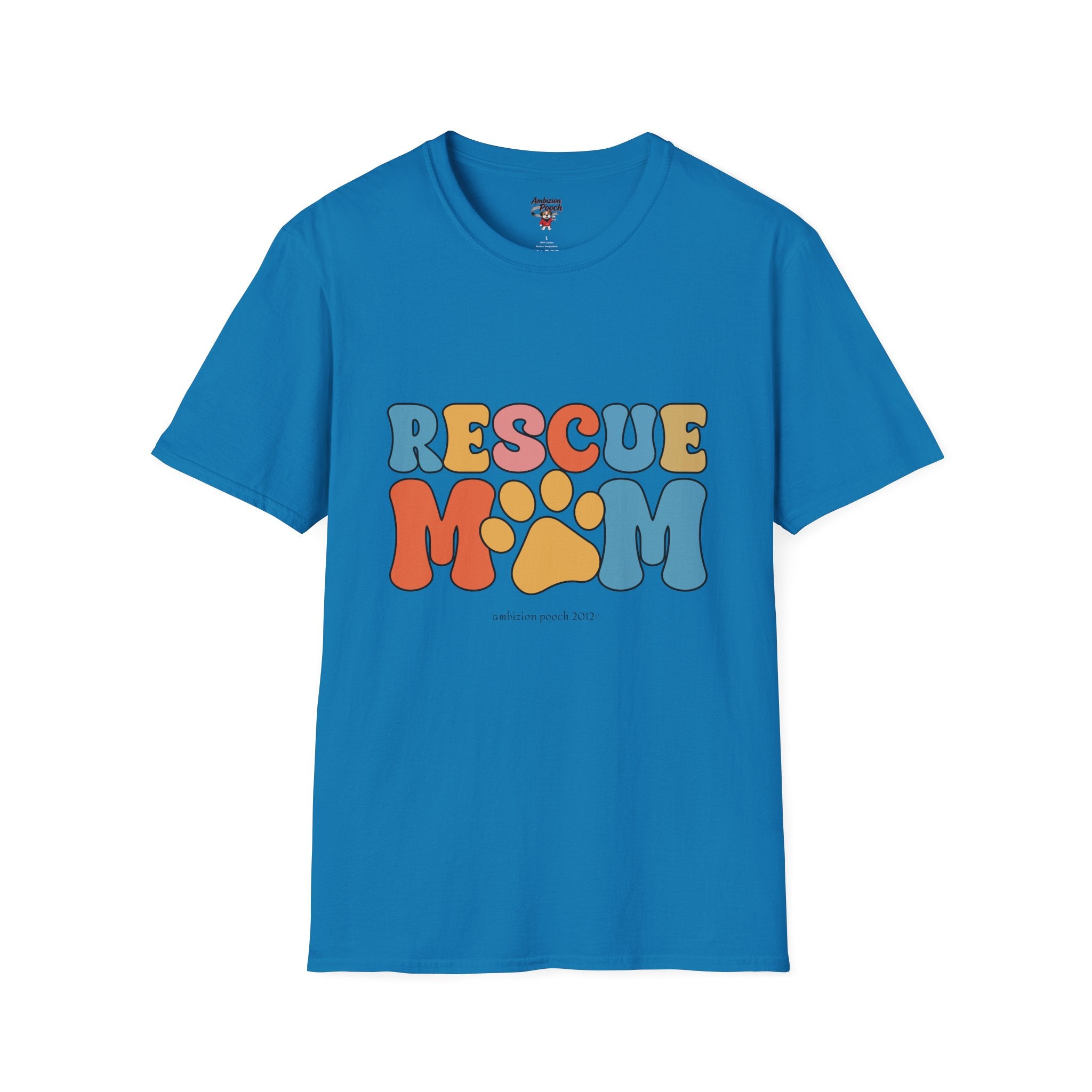 Rescue Mom Unisex Softstyle T-Shirt
