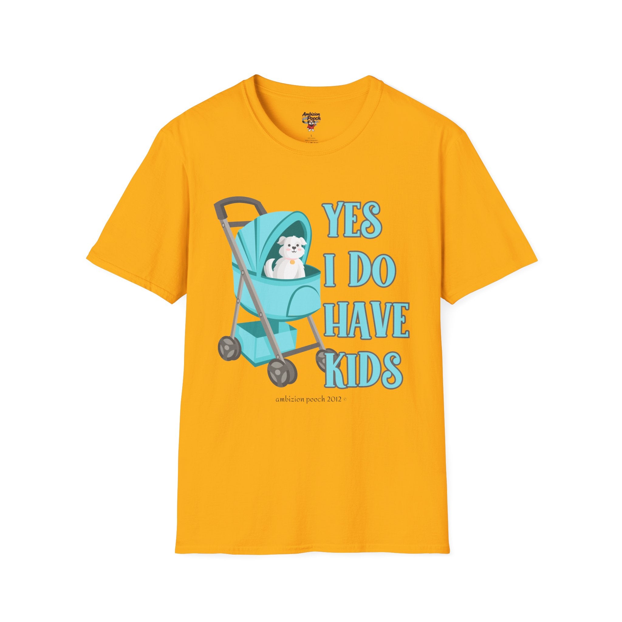 Yes I Do Have Kids Unisex Softstyle T-Shirt