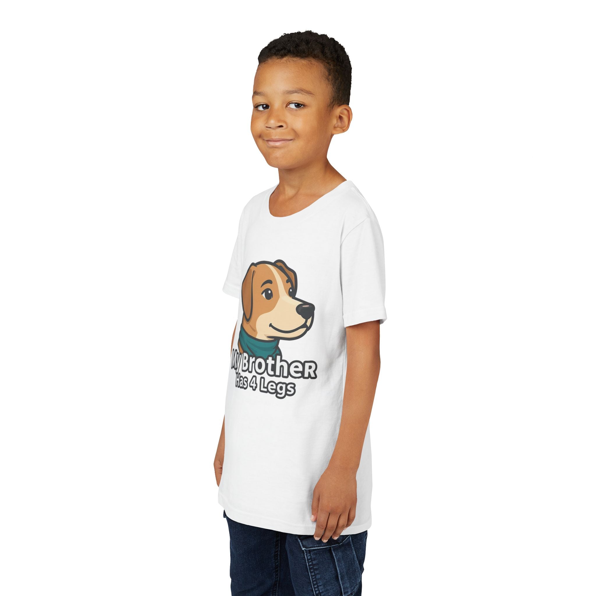 "My Bro Has 4 Legs" Kids Tee