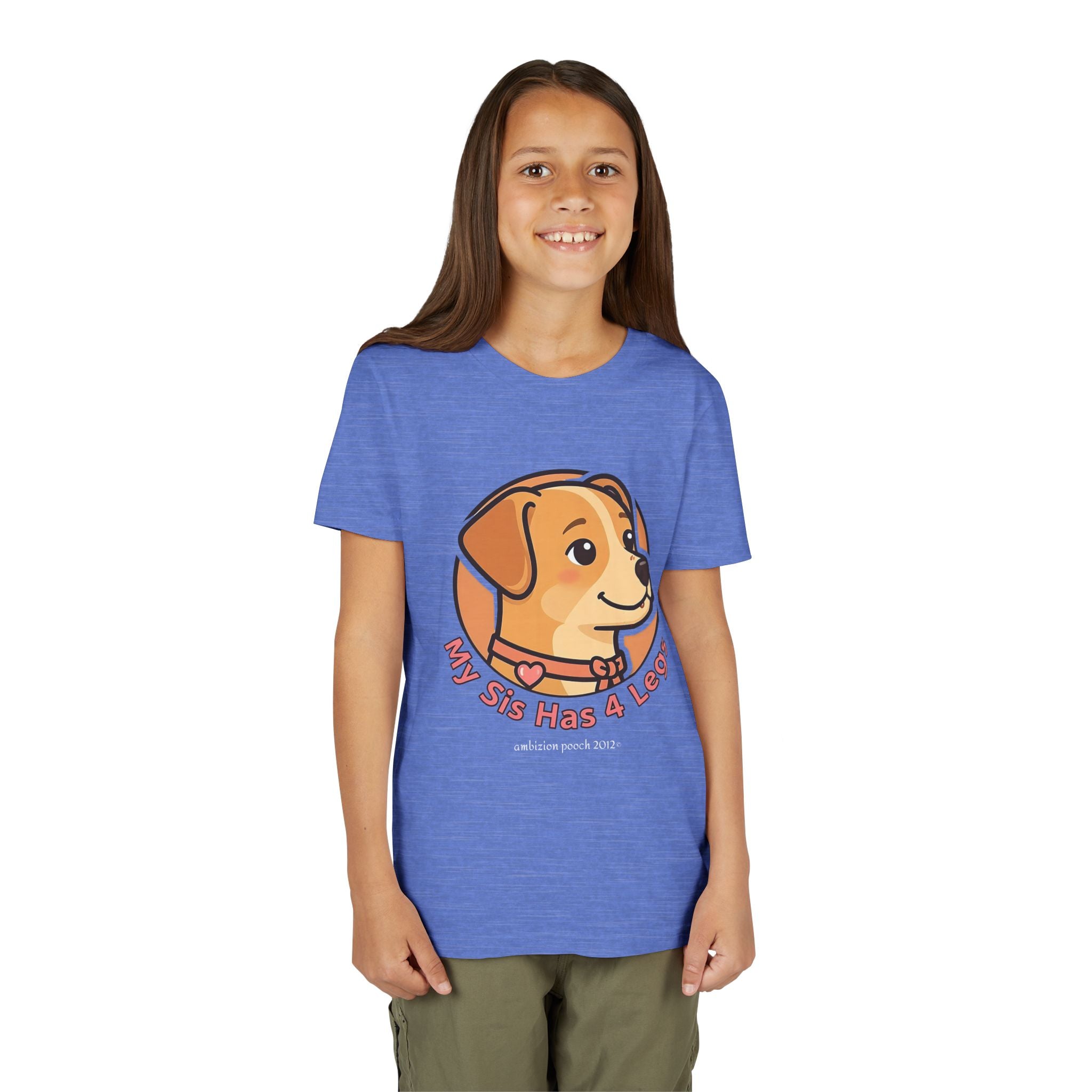 "My Sis Has 4 Legs" Kids Tee