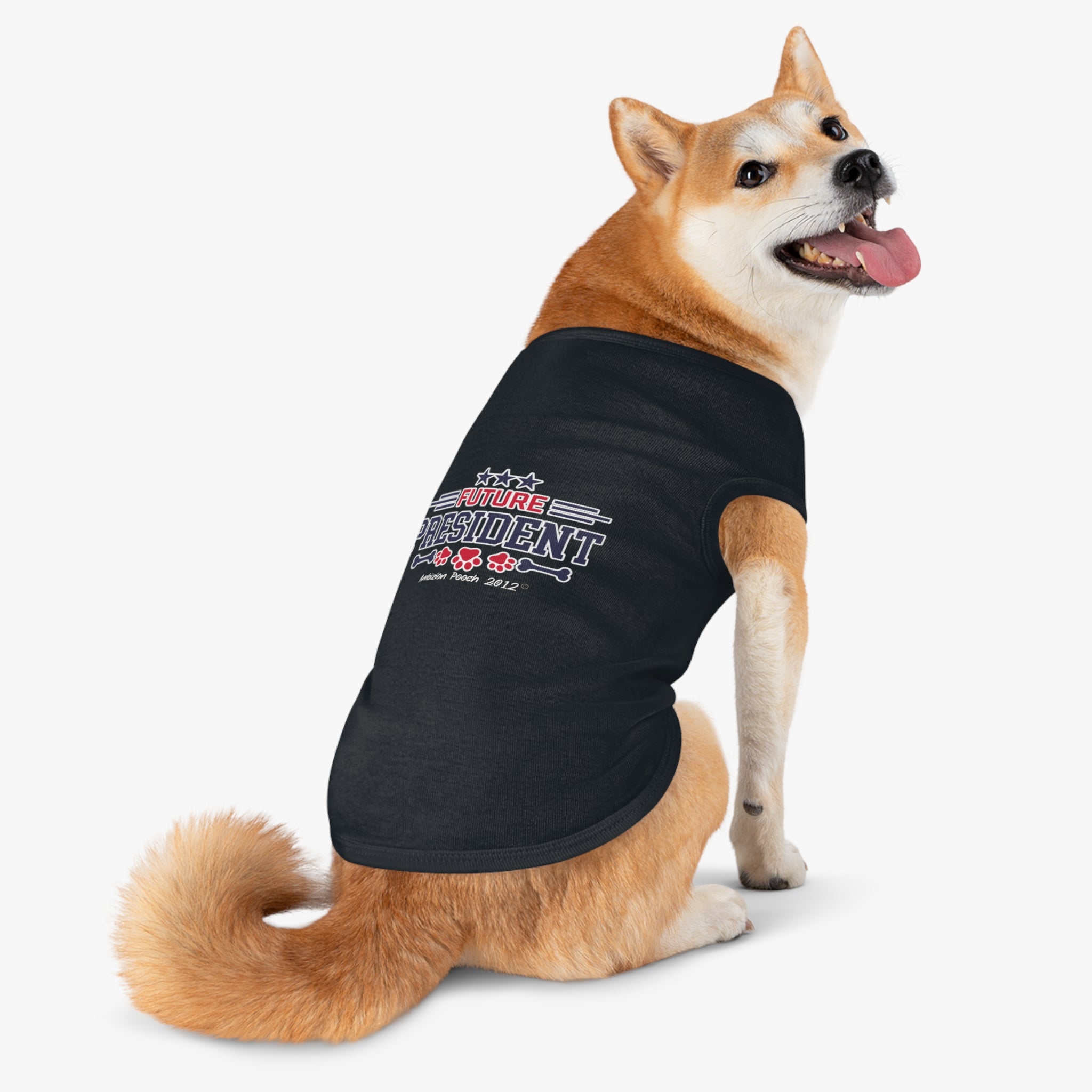 Future President Doggy Tank Top — "Future Vice President" (Pet & Parent Matching)