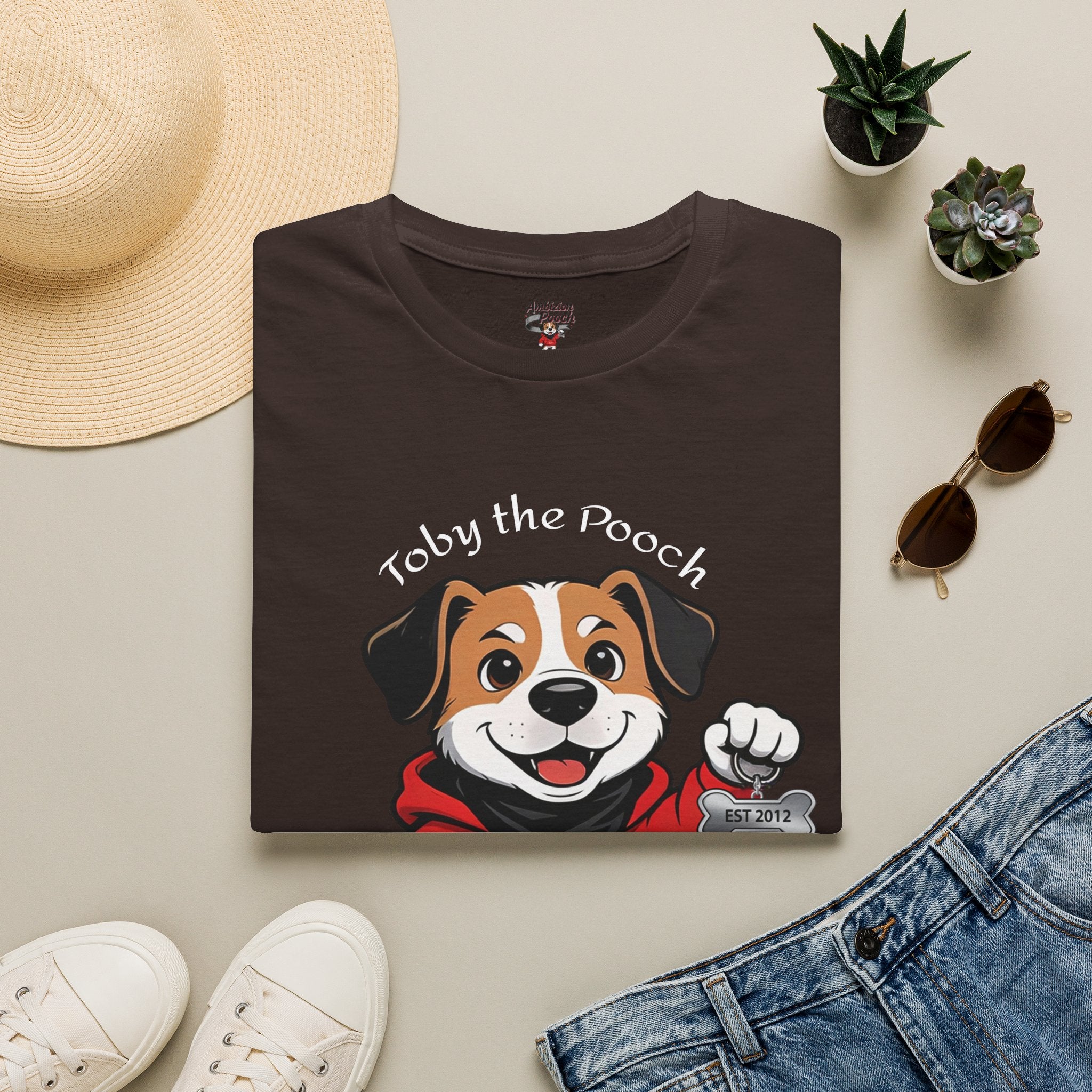 Toby the Pooch Unisex Softstyle T-Shirt