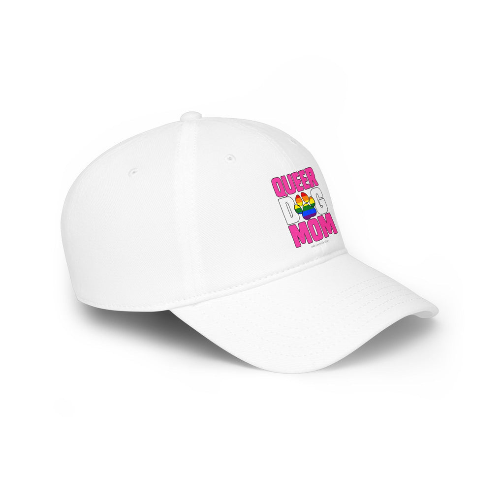 Queer Dog Mom Low Profile Baseball Cap