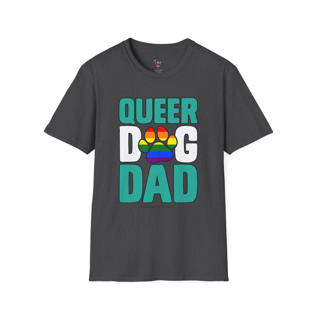 Queer Dog Dad Unisex Softstyle T-Shirt