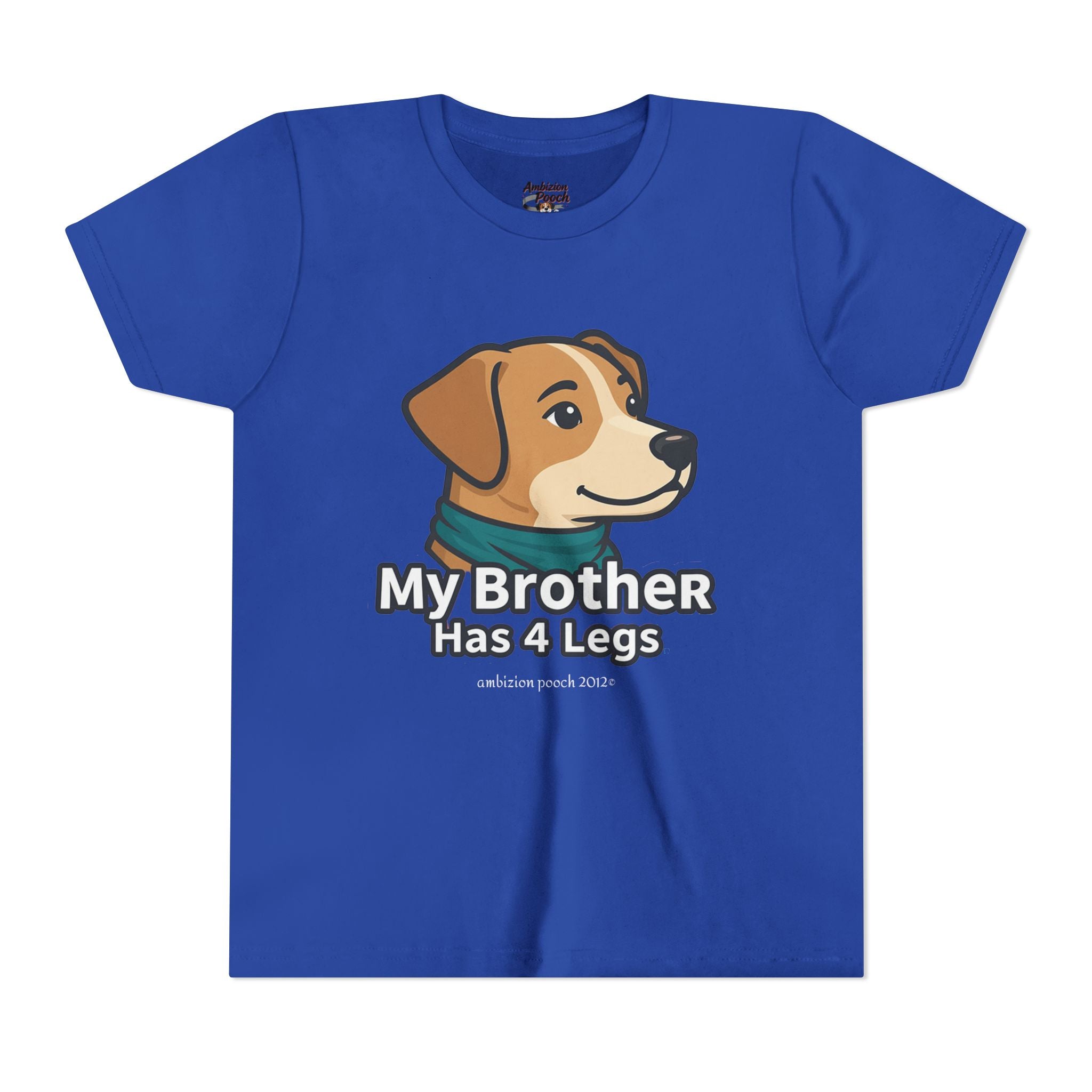 "My Bro Has 4 Legs" Kids Tee
