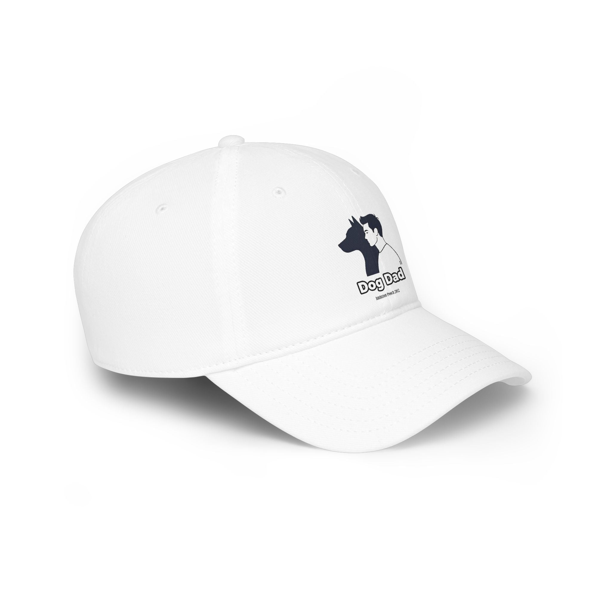 Dog Dad Low Profile Baseball Cap