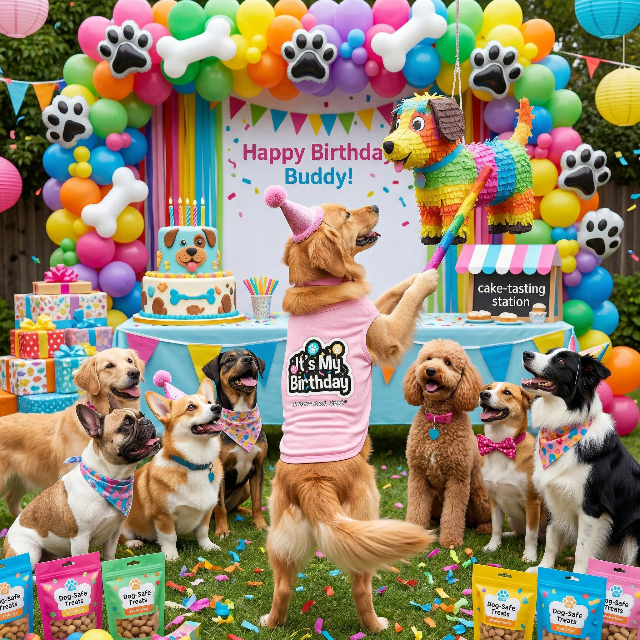 It's My Birthday Pet Tank Top - Fun & Festive