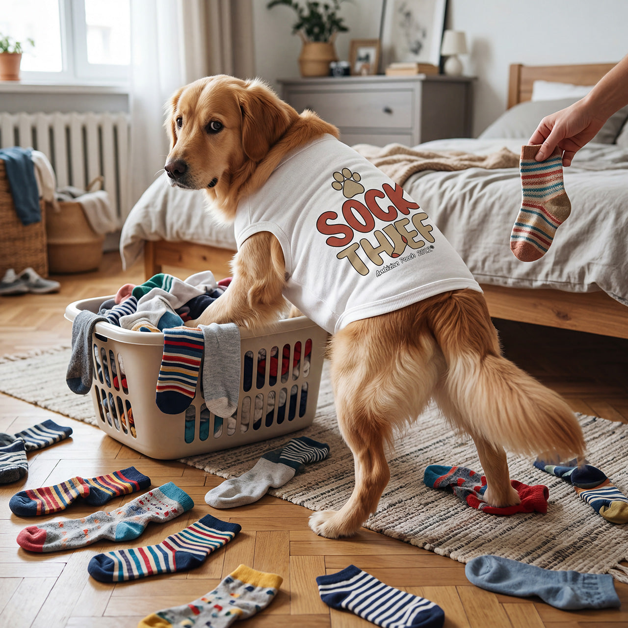 Sock Thief Pet Tank Top