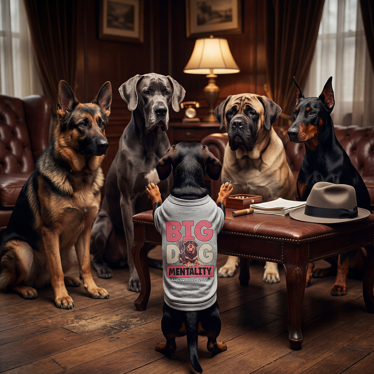 Big Dog Mentality Doggy Tank Top