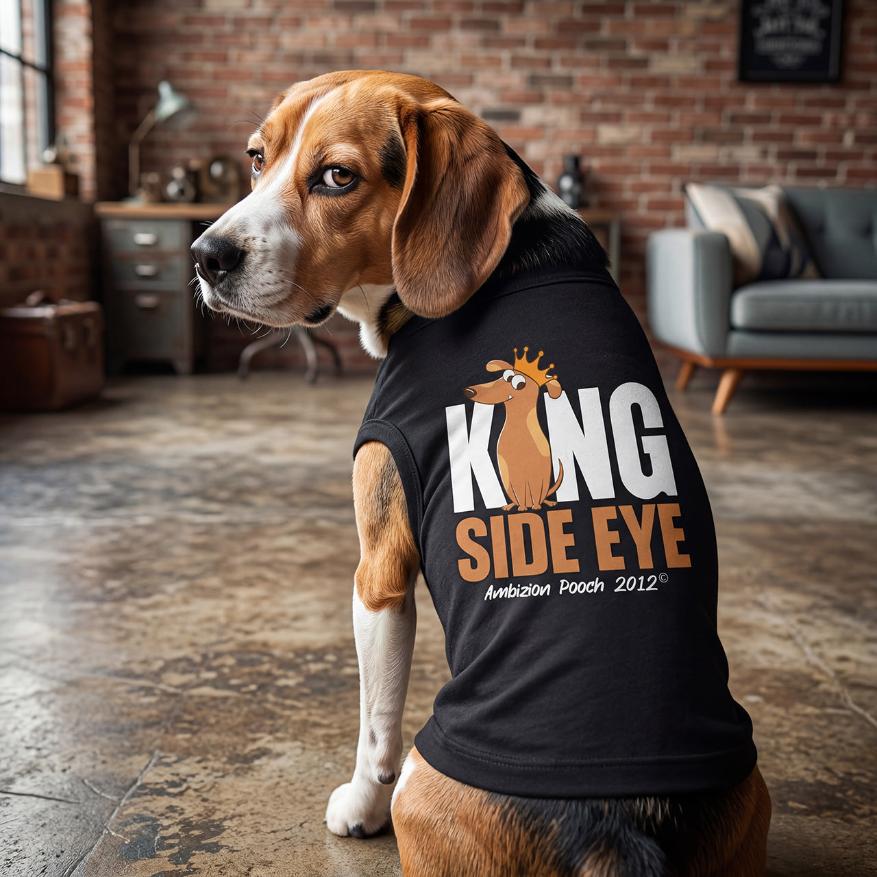 King Side Eye Doggy Tank Top