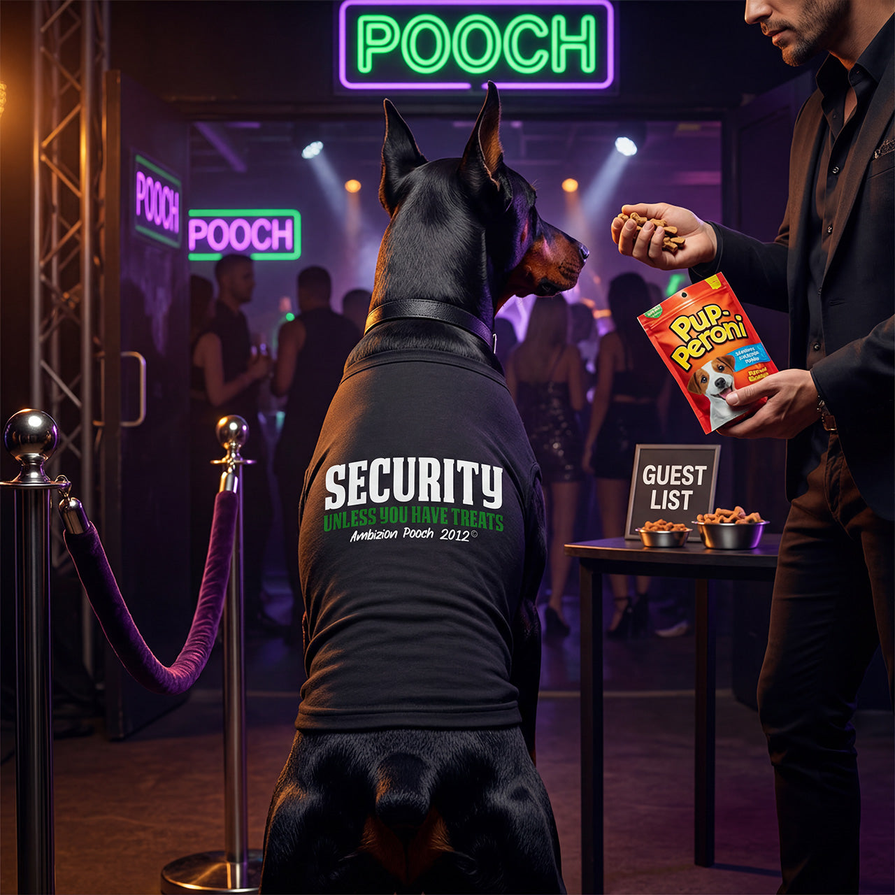 Security (Unless You Have Treats) Doggy Tank Top