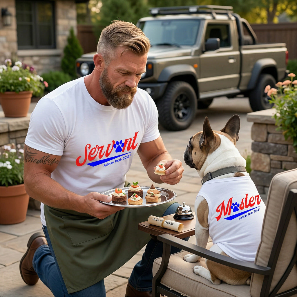Doggy Parent Servant T-Shirt — Matching Master Doggy Tee