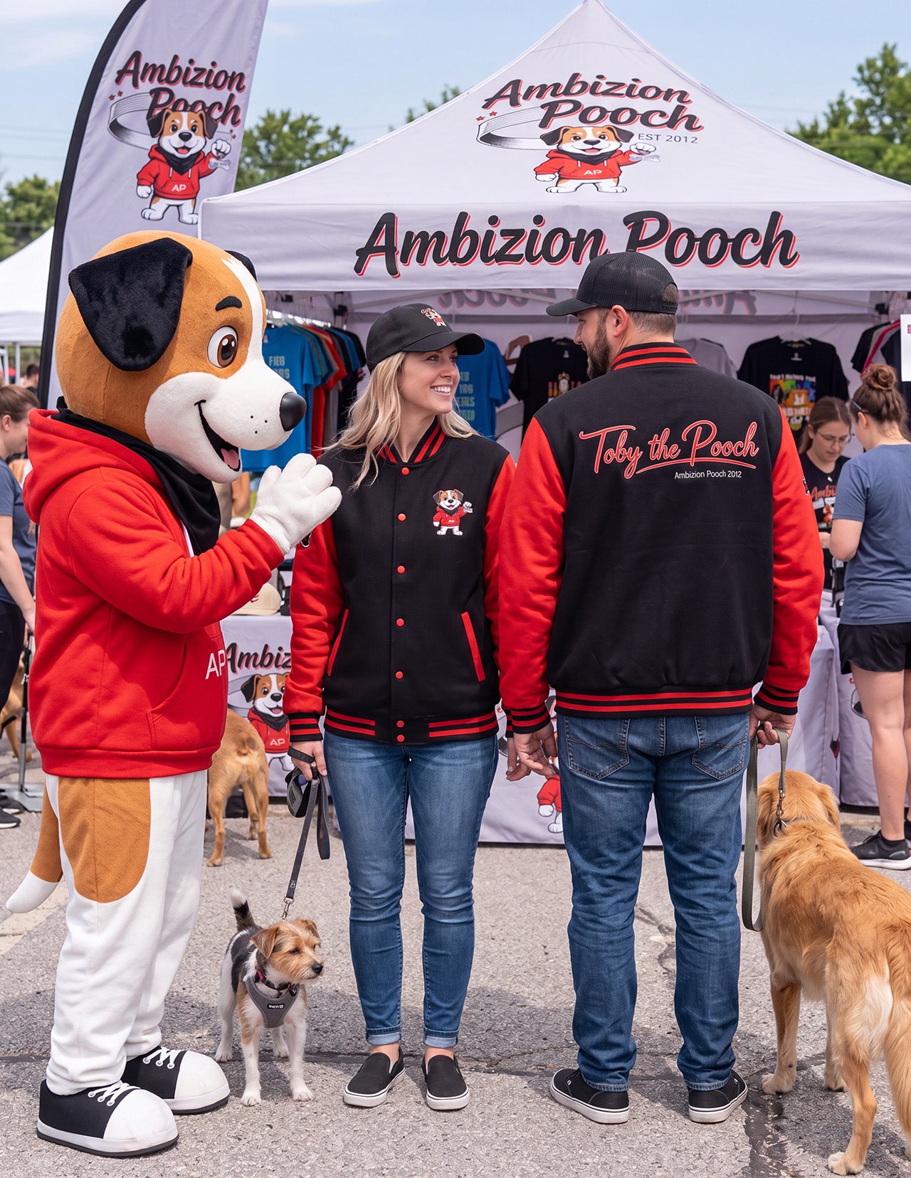 Toby the Pooch Signature Letter Jacket