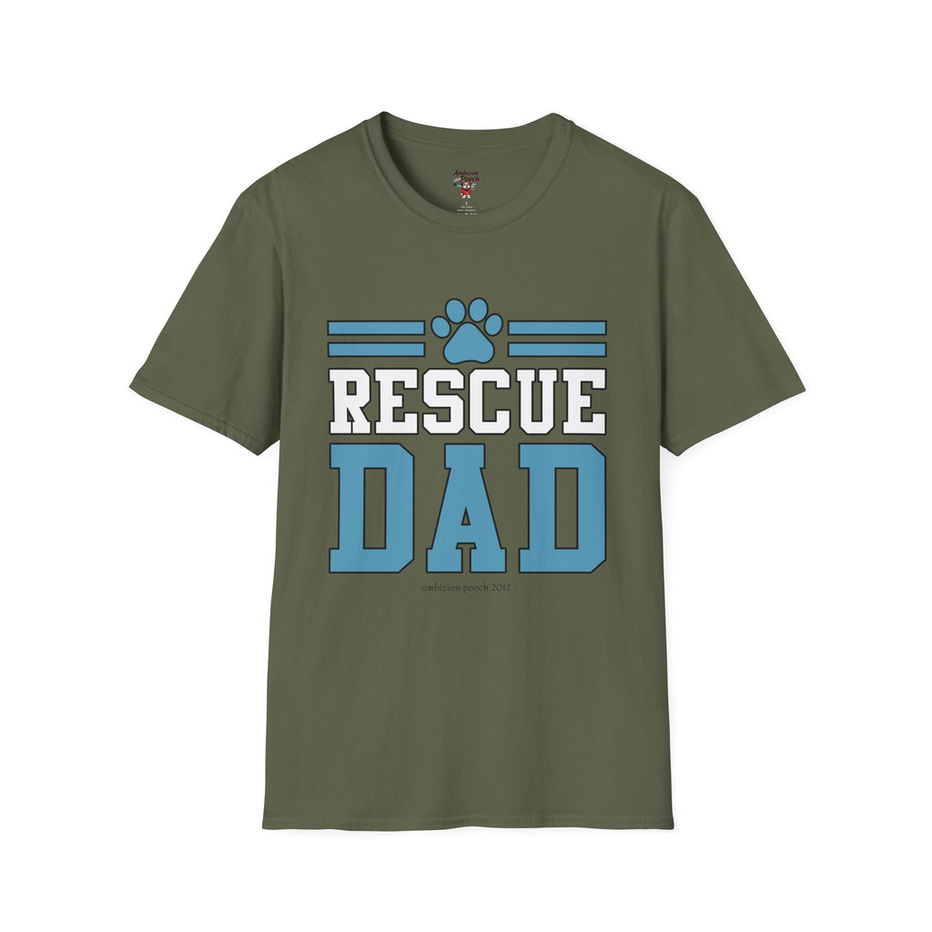 Rescue Dad Unisex Softstyle T-Shirt