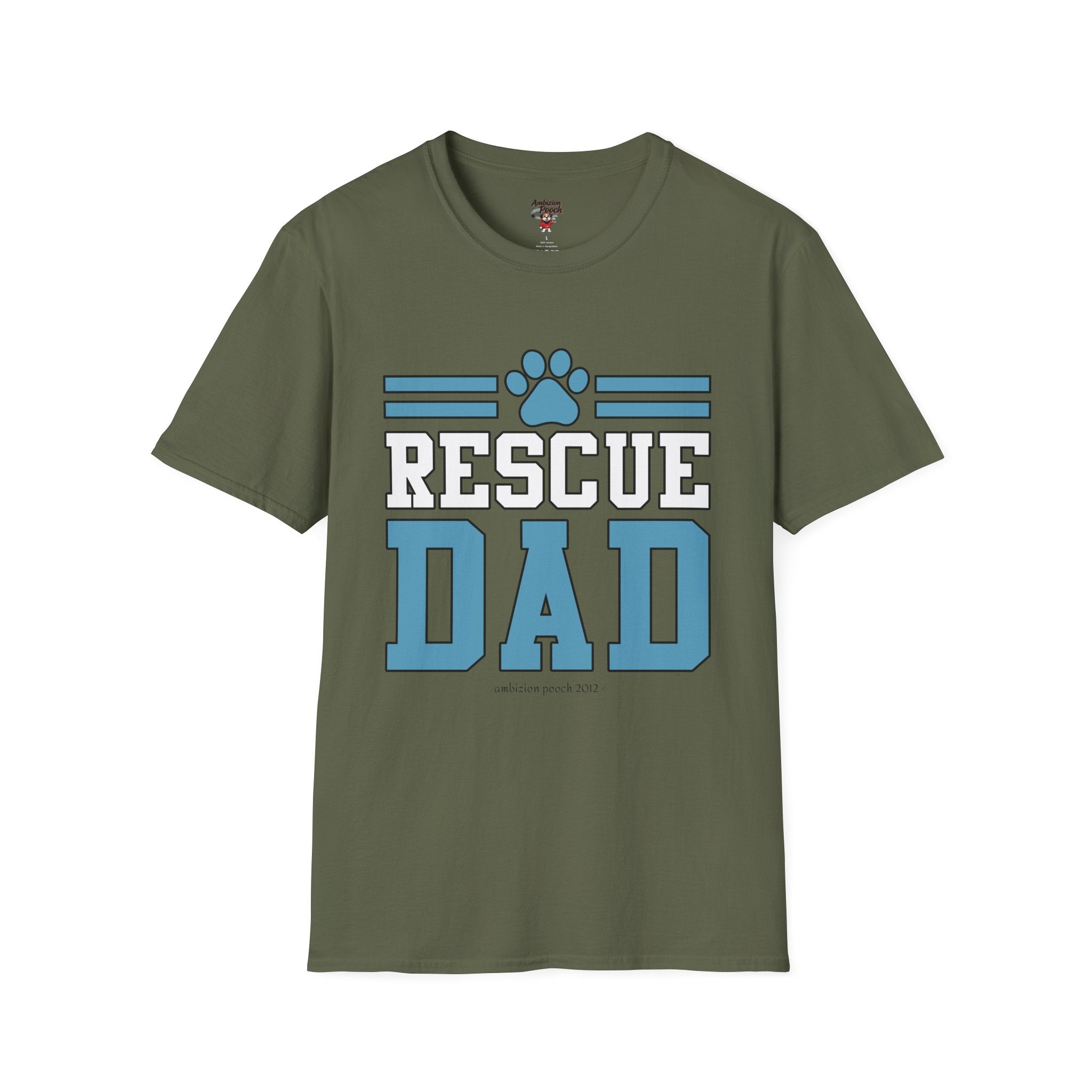 Rescue Dad Unisex Softstyle T-Shirt