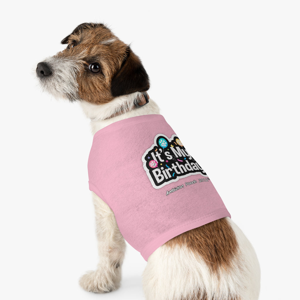 It's My Birthday Pet Tank Top - Fun & Festive