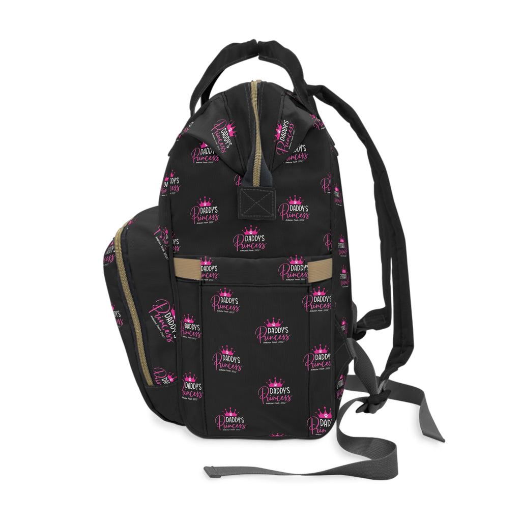 Daddy's Princess Puppy/Doggy Multifunctional Backpack Black