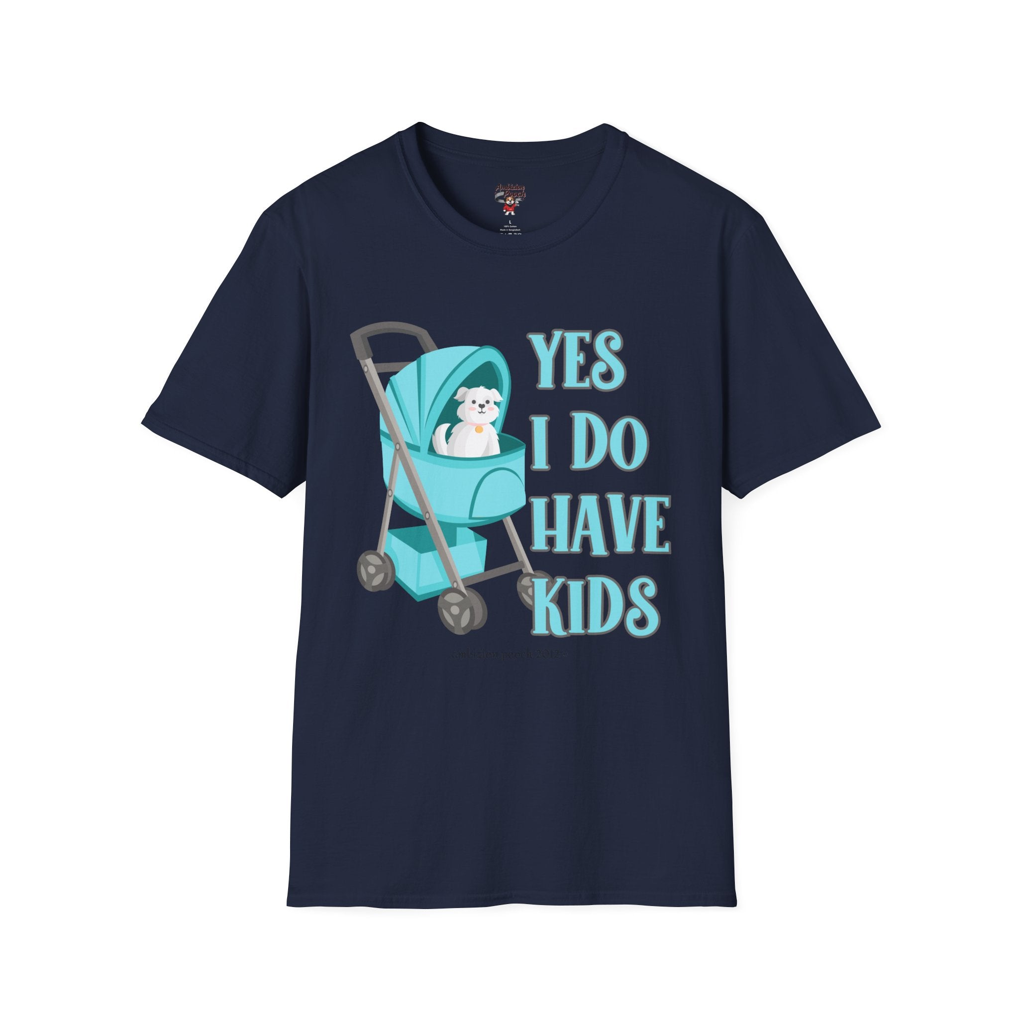 Yes I Do Have Kids Unisex Softstyle T-Shirt