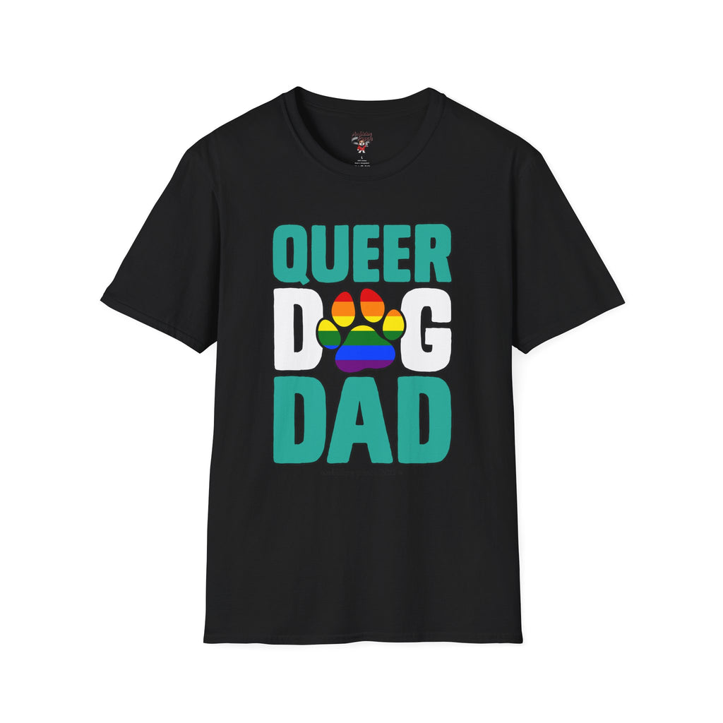 Queer Dog Dad Unisex Softstyle T-Shirt