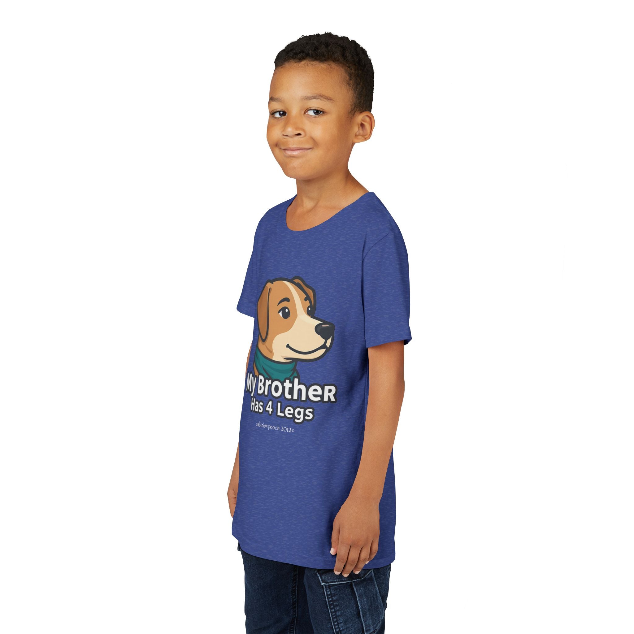 "My Bro Has 4 Legs" Kids Tee