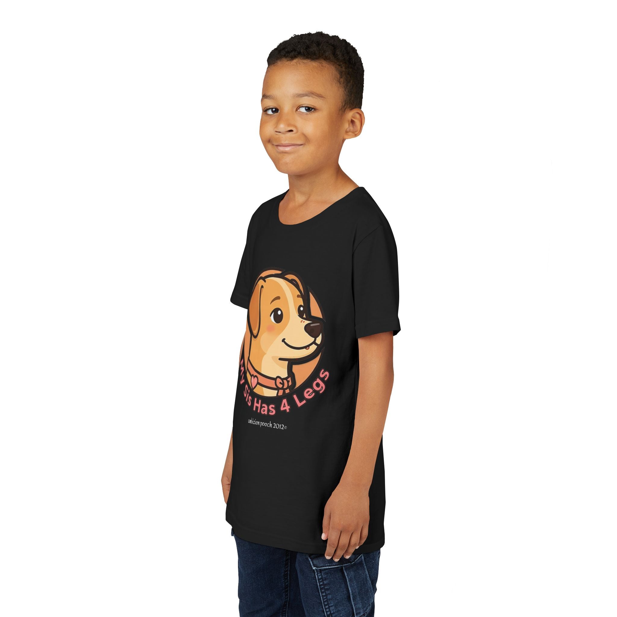 "My Sis Has 4 Legs" Kids Tee