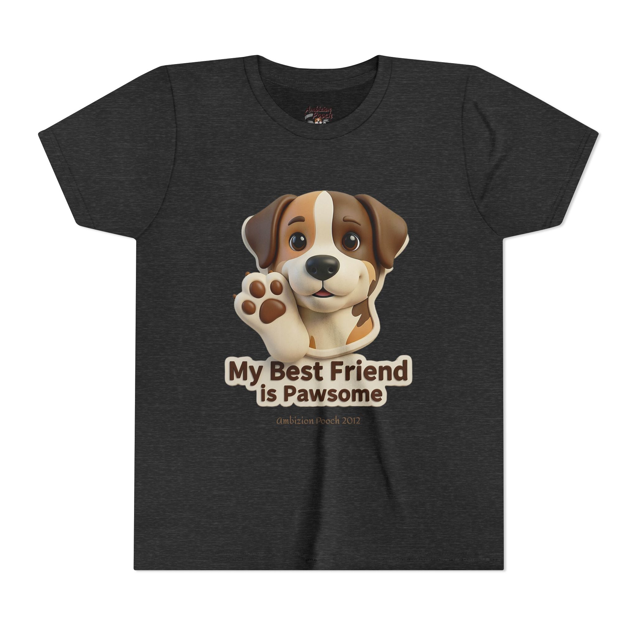"My Best Friend is Pawsome" Kids Tee
