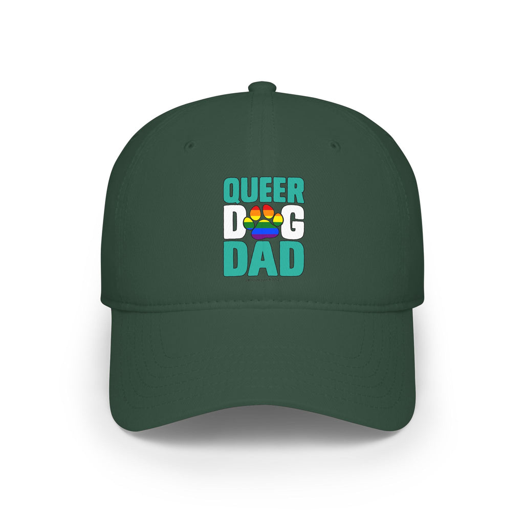 Queer Dog Dad Low Profile Baseball Cap