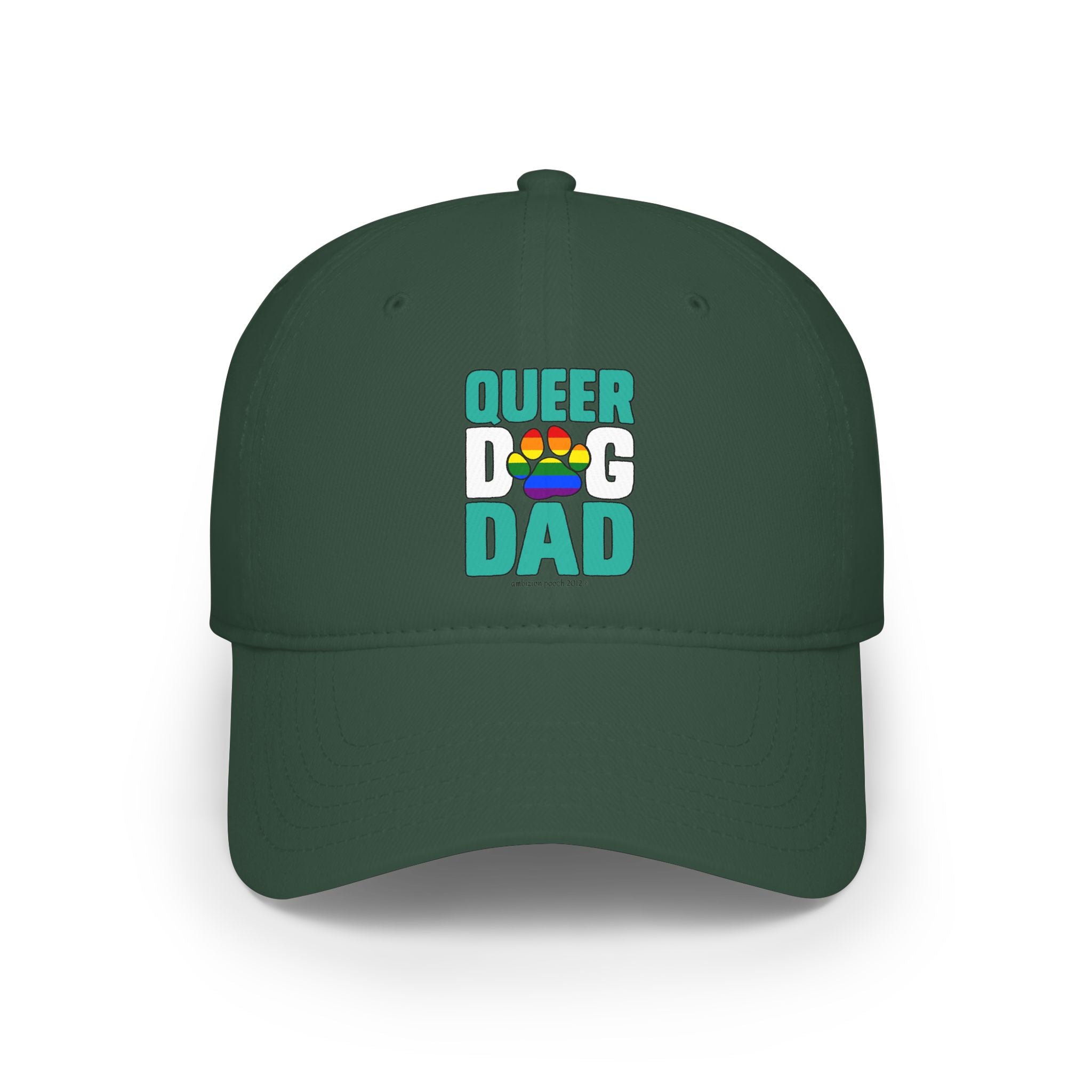 Queer Dog Dad Low Profile Baseball Cap