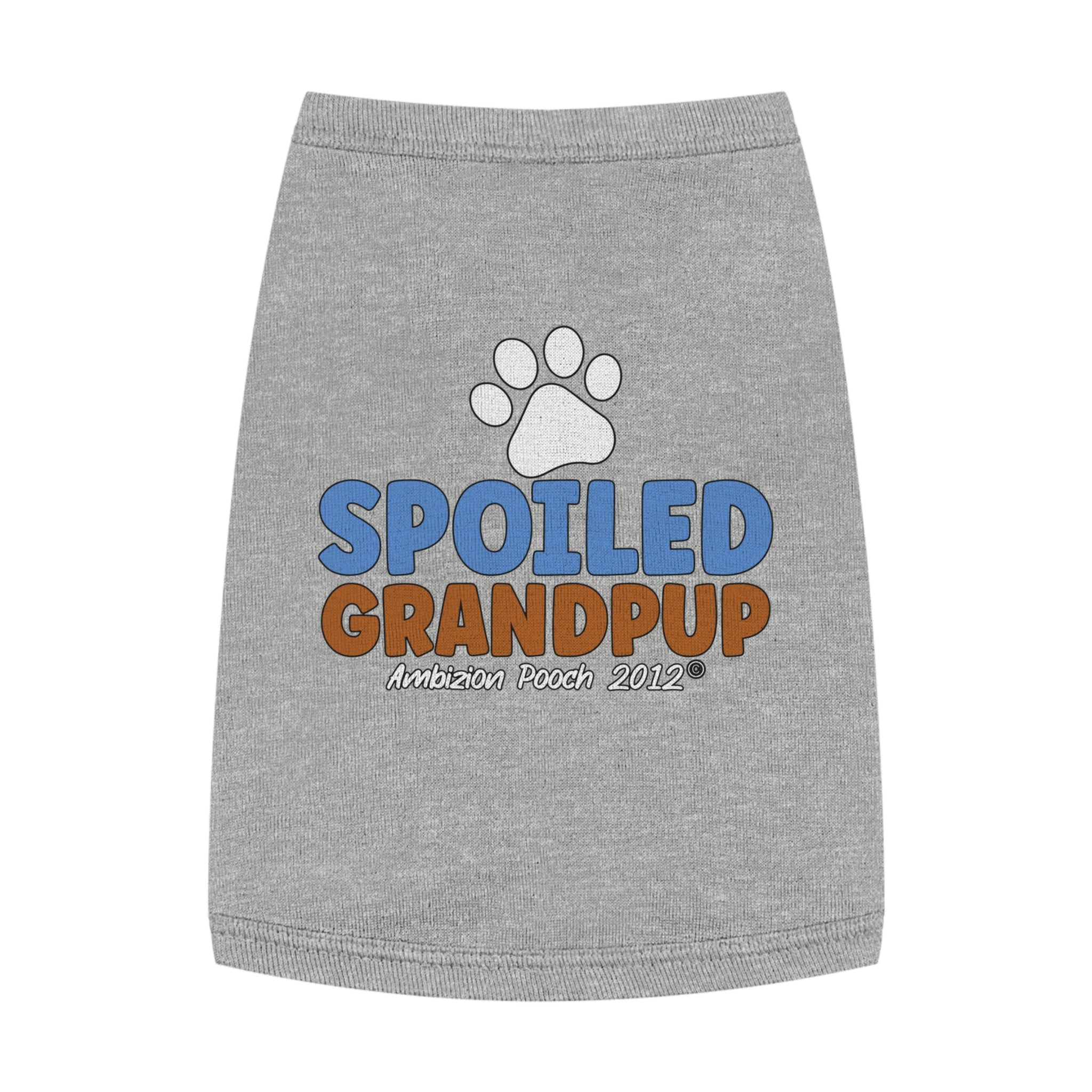 "Spoiled Grandpup" Doggy Tank Top