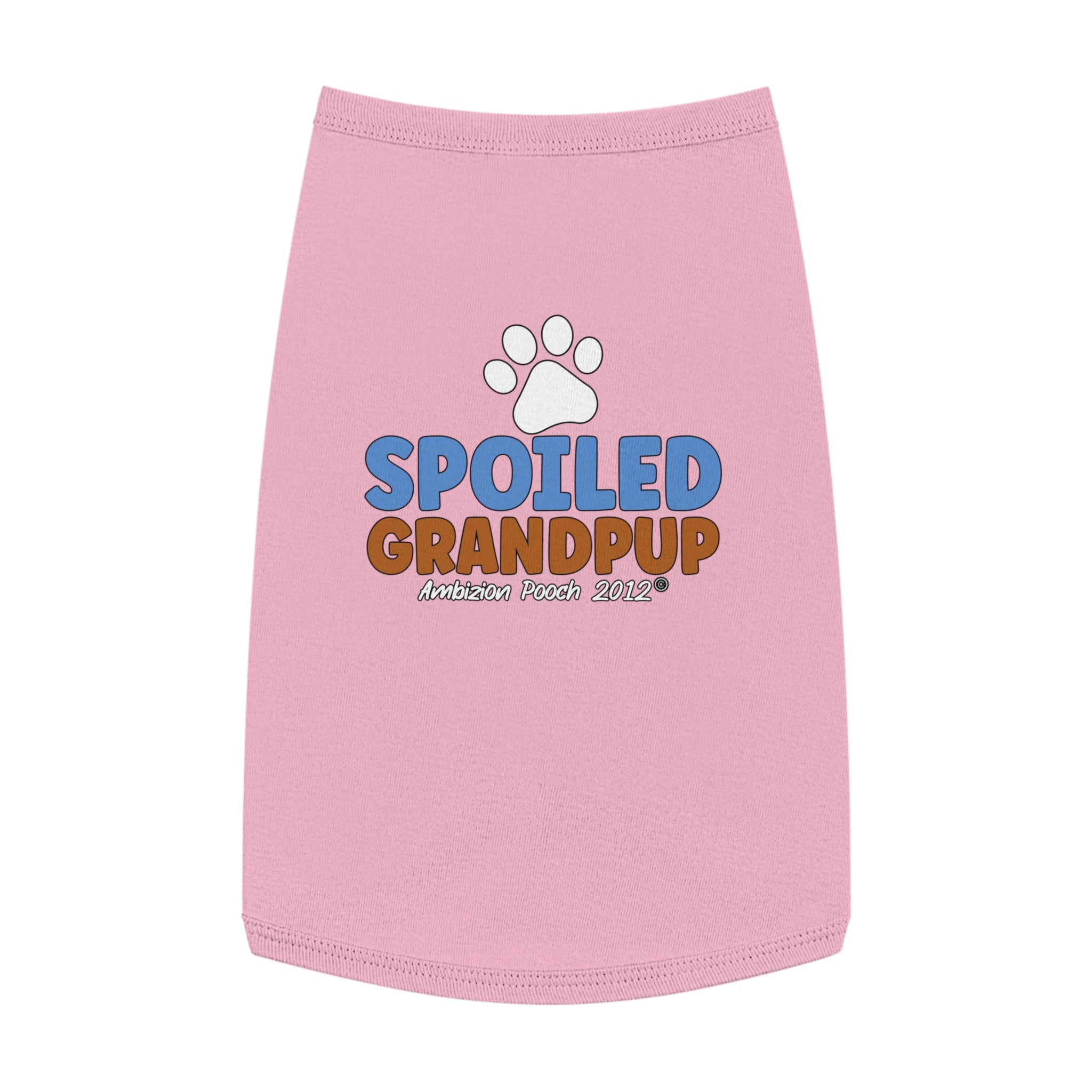 "Spoiled Grandpup" Doggy Tank Top