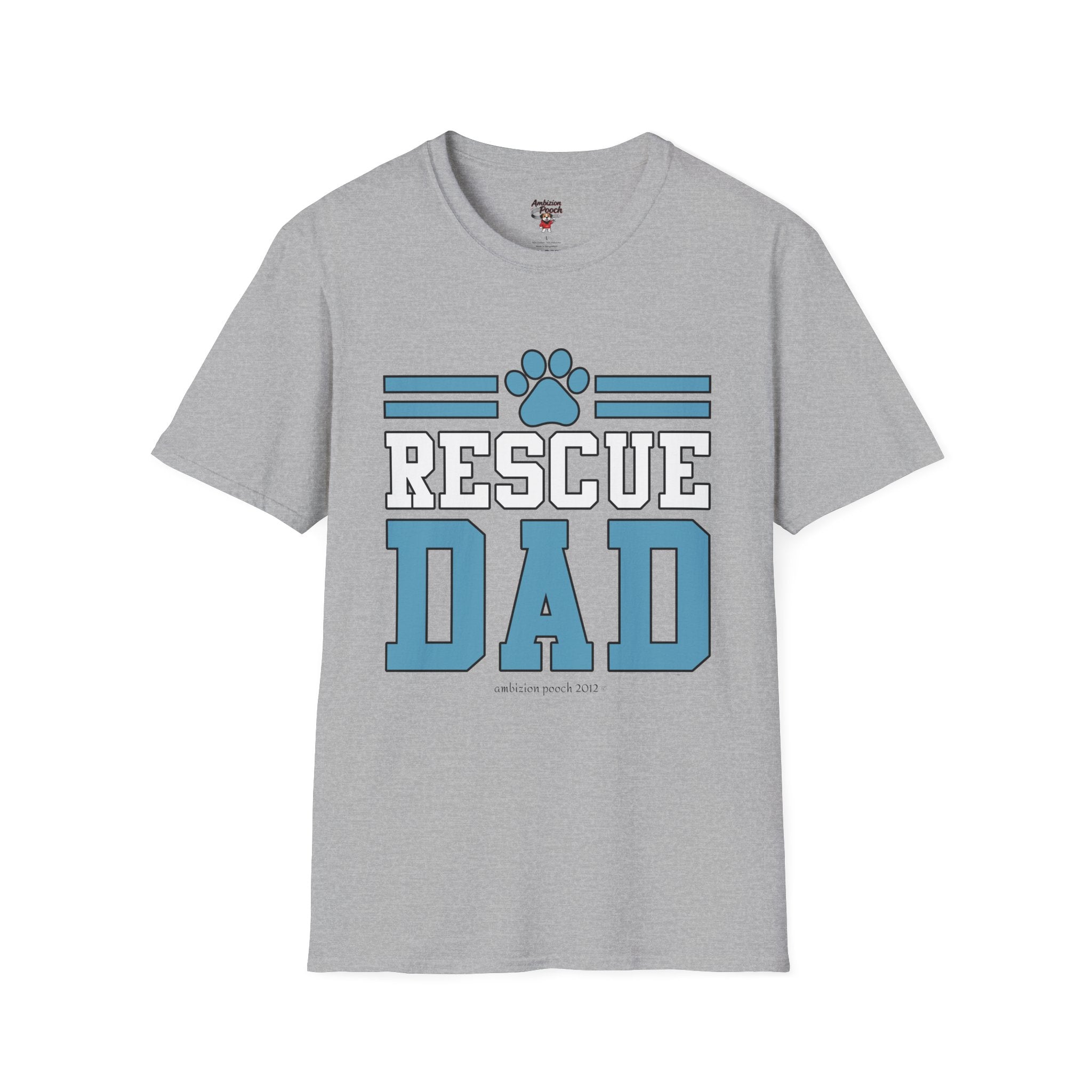 Rescue Dad Unisex Softstyle T-Shirt