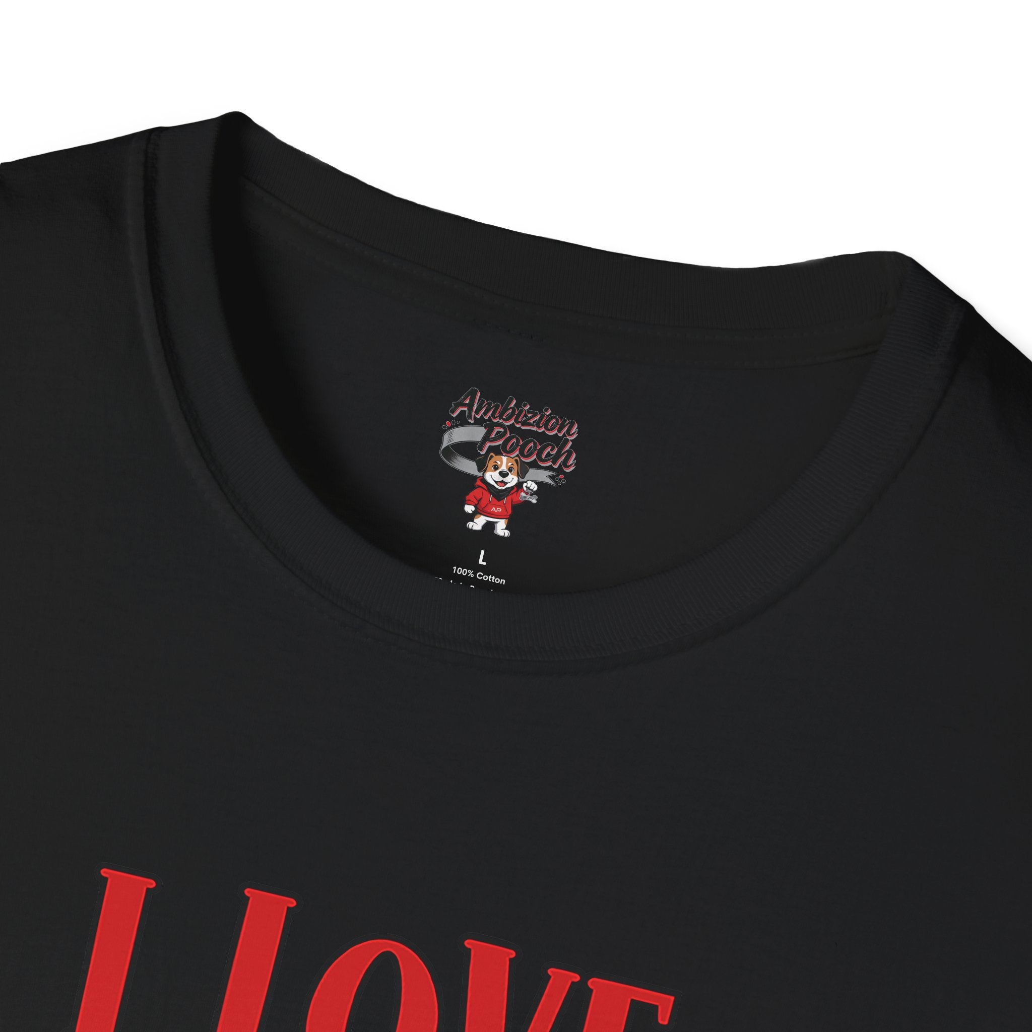I Love Dogs More Than Humans Unisex Softstyle T-Shirt