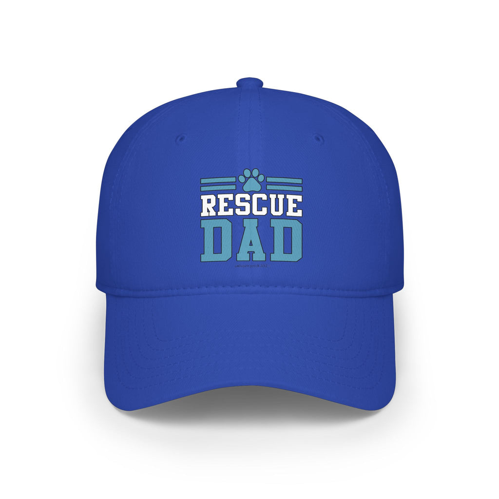 Rescue Dog Dad Low Profile Baseball Cap