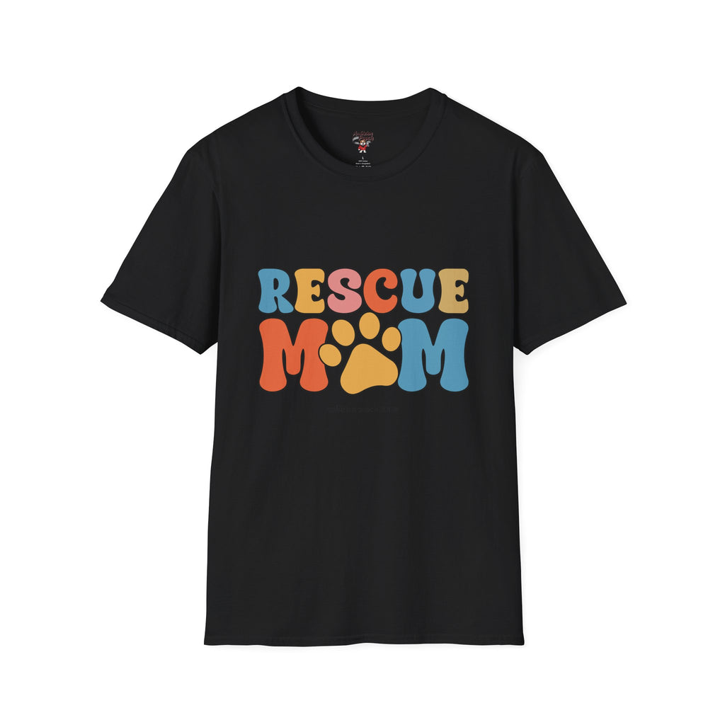 Rescue Mom Unisex Softstyle T-Shirt
