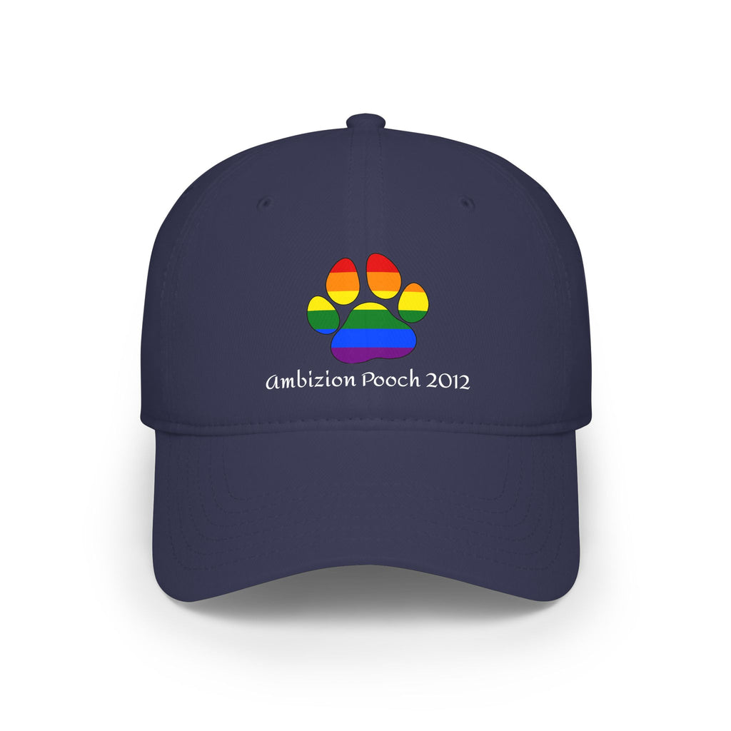 Rainbow Paw Low Profile Baseball Cap (LGBTQ)