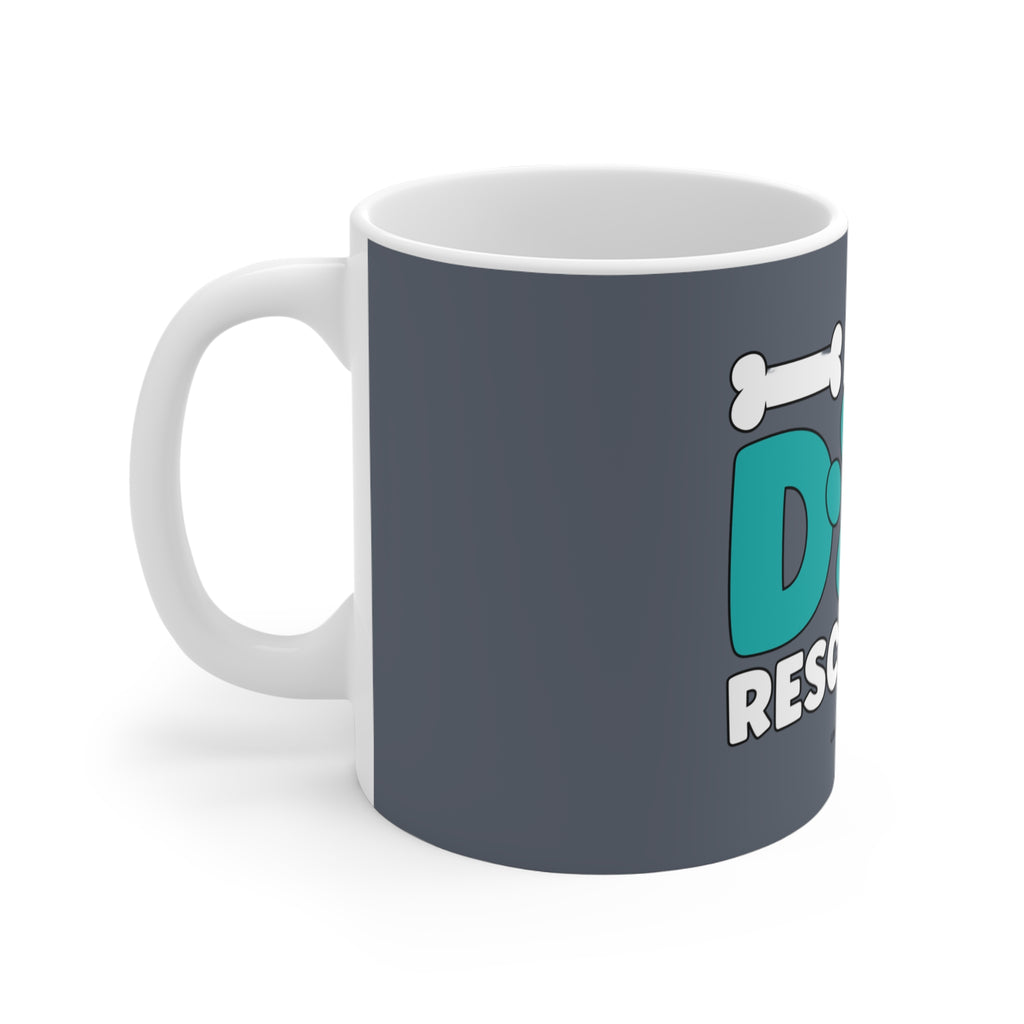 My Dog Rescued Me Mug 11oz
