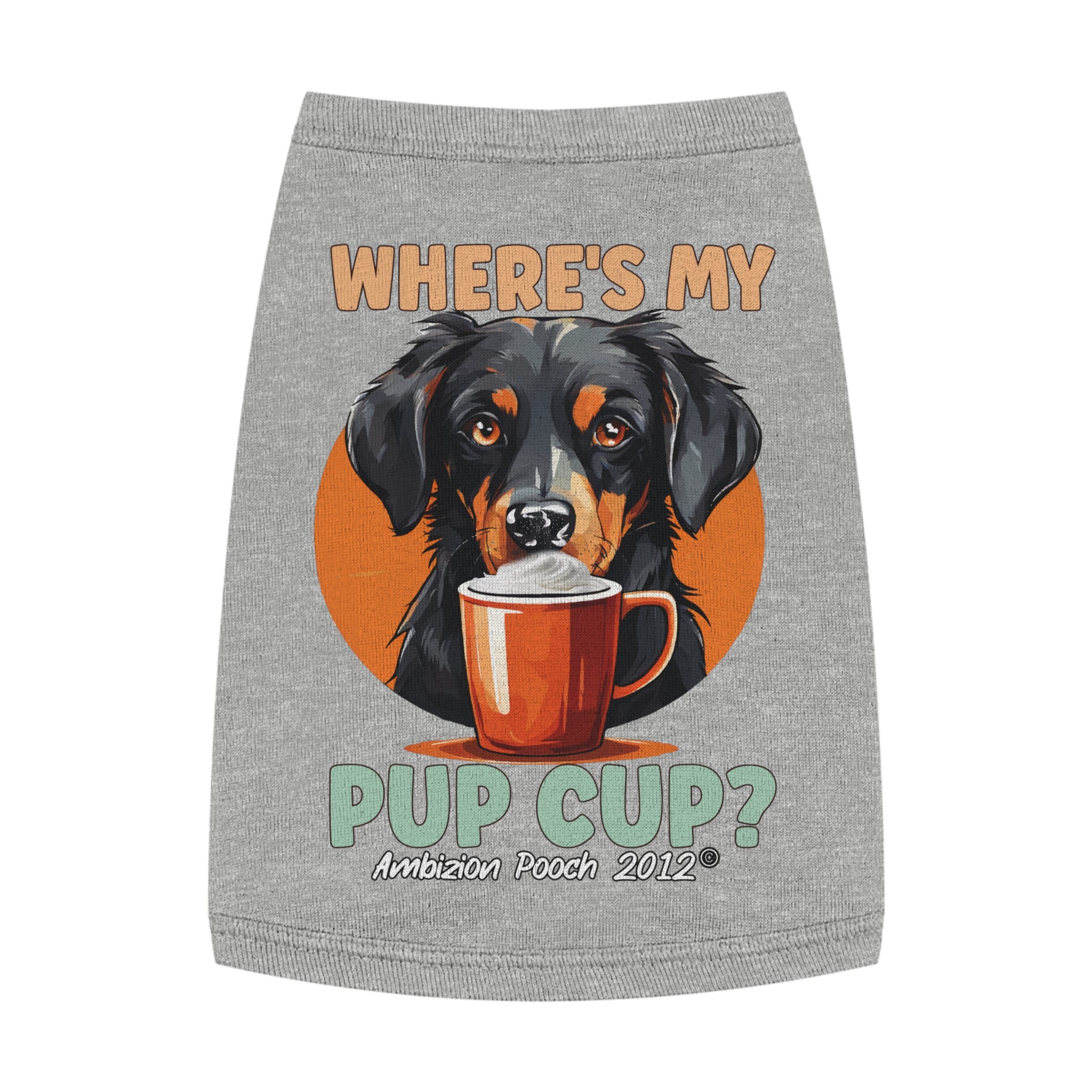 Where's My Pup Cup? Doggy Tank Top