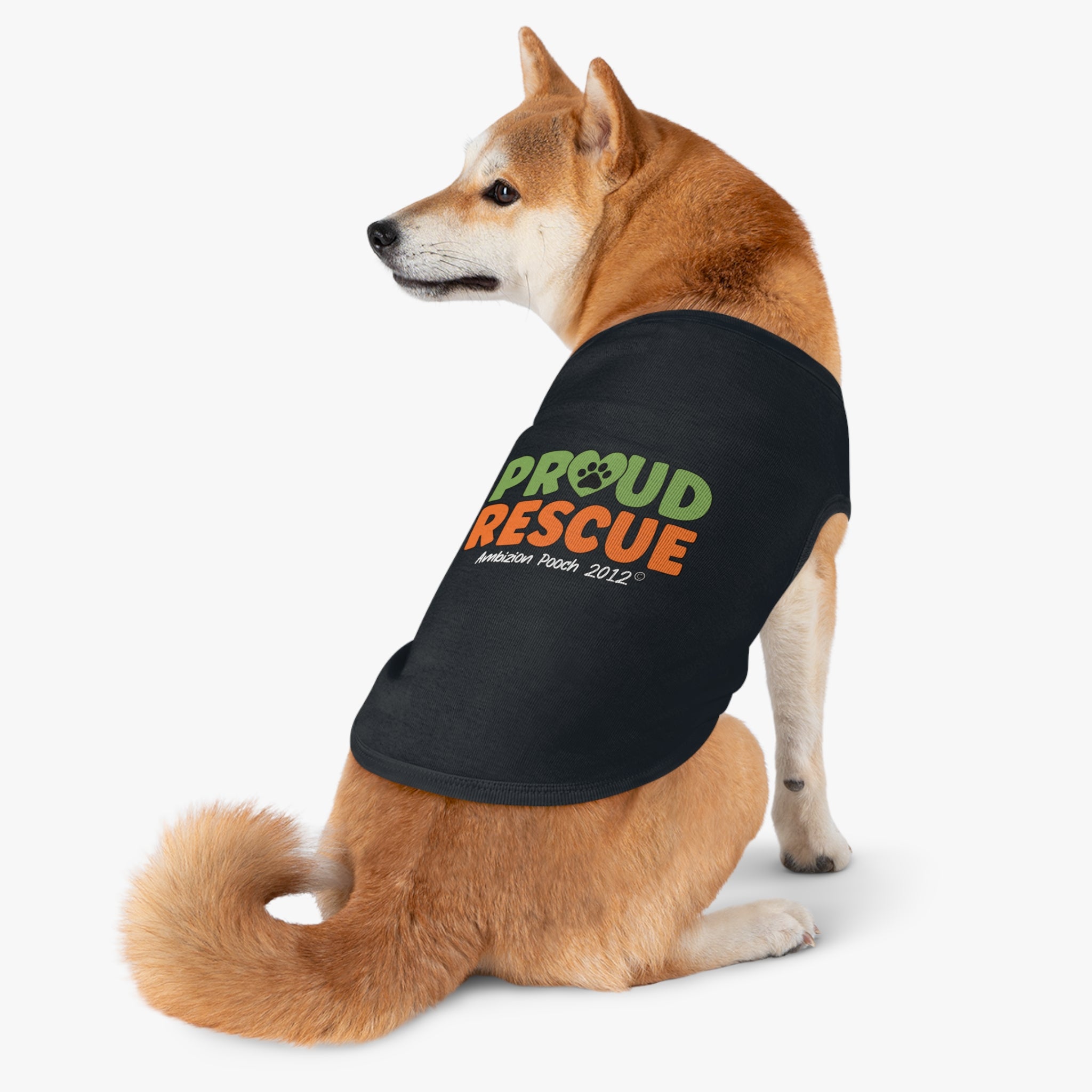 "Proud Rescue" Doggy Tank Top